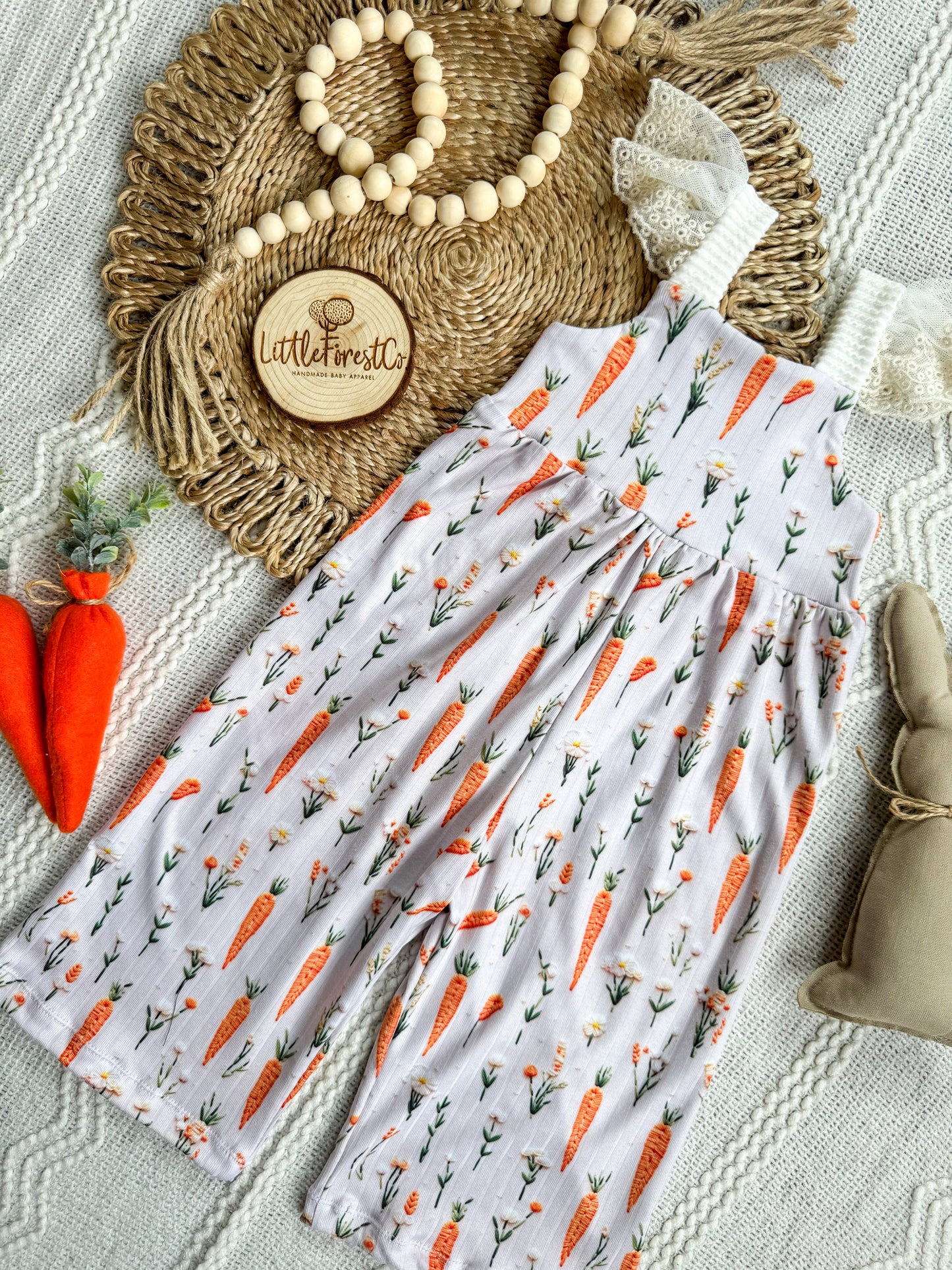 Carrot Patch Margo Romper