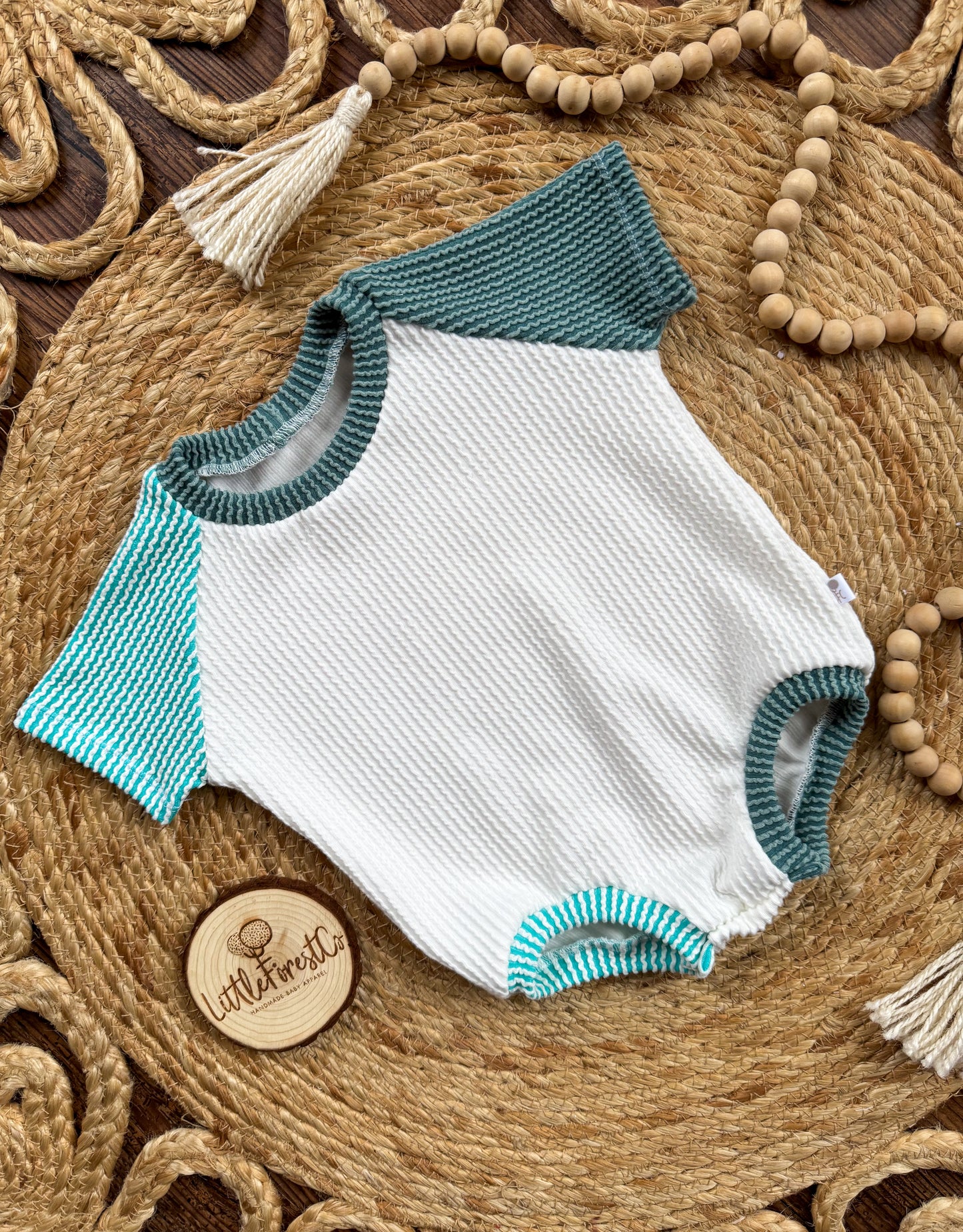 Waved Rib Tee Bubbles