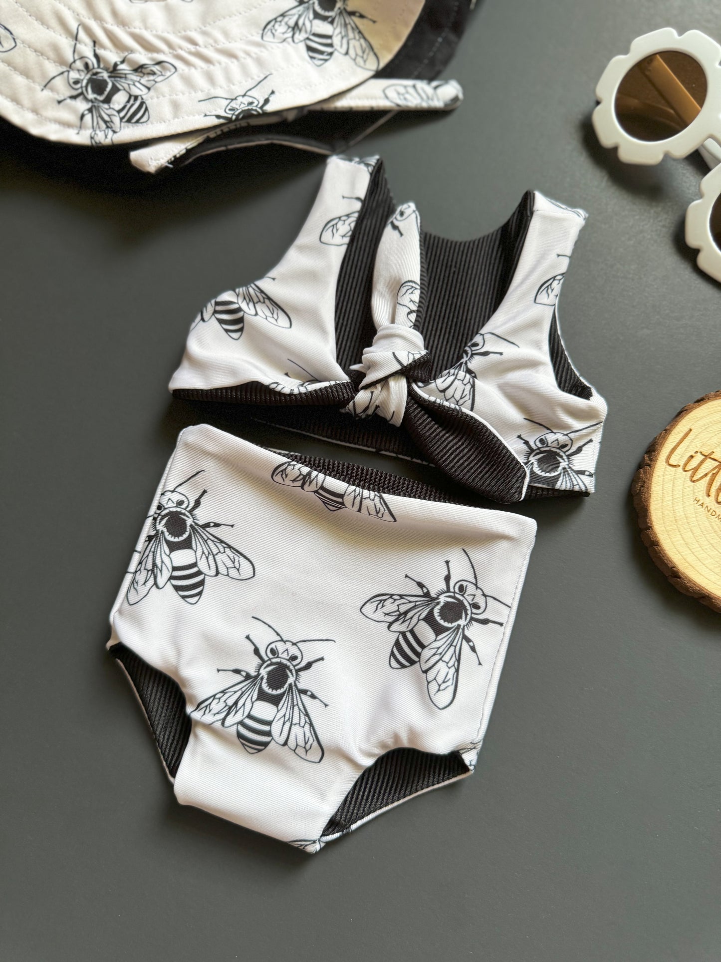 Onyx & Ivory Swim Reversible 2-Piece