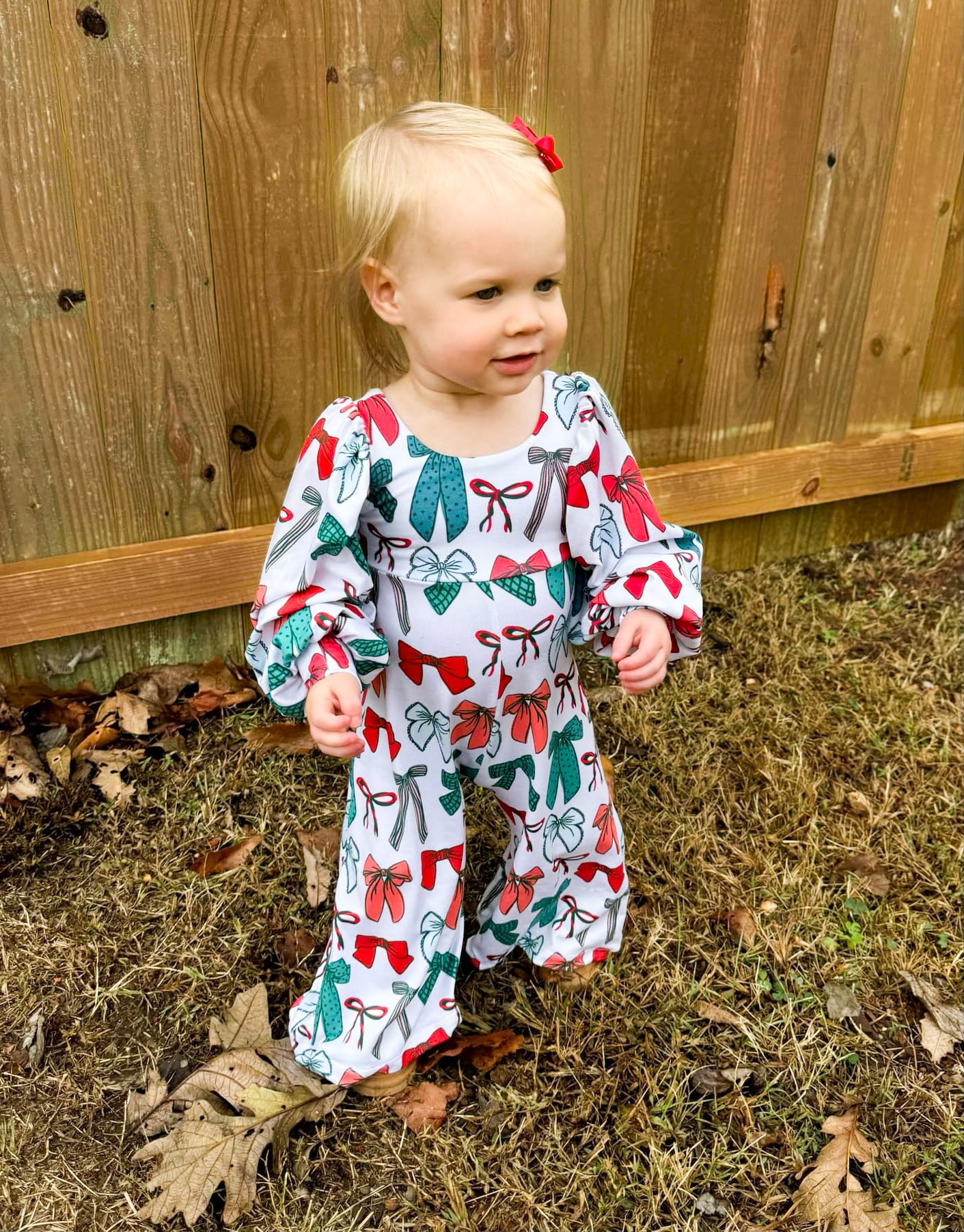 Merry Bows Petal Jumpsuit
