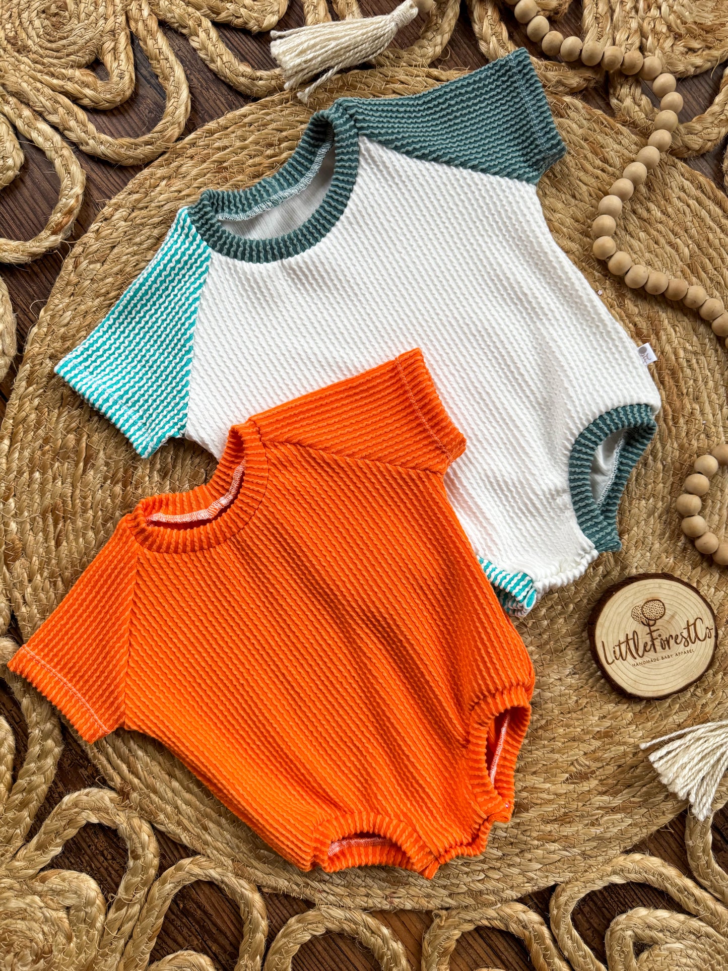 Waved Rib Tee Bubbles
