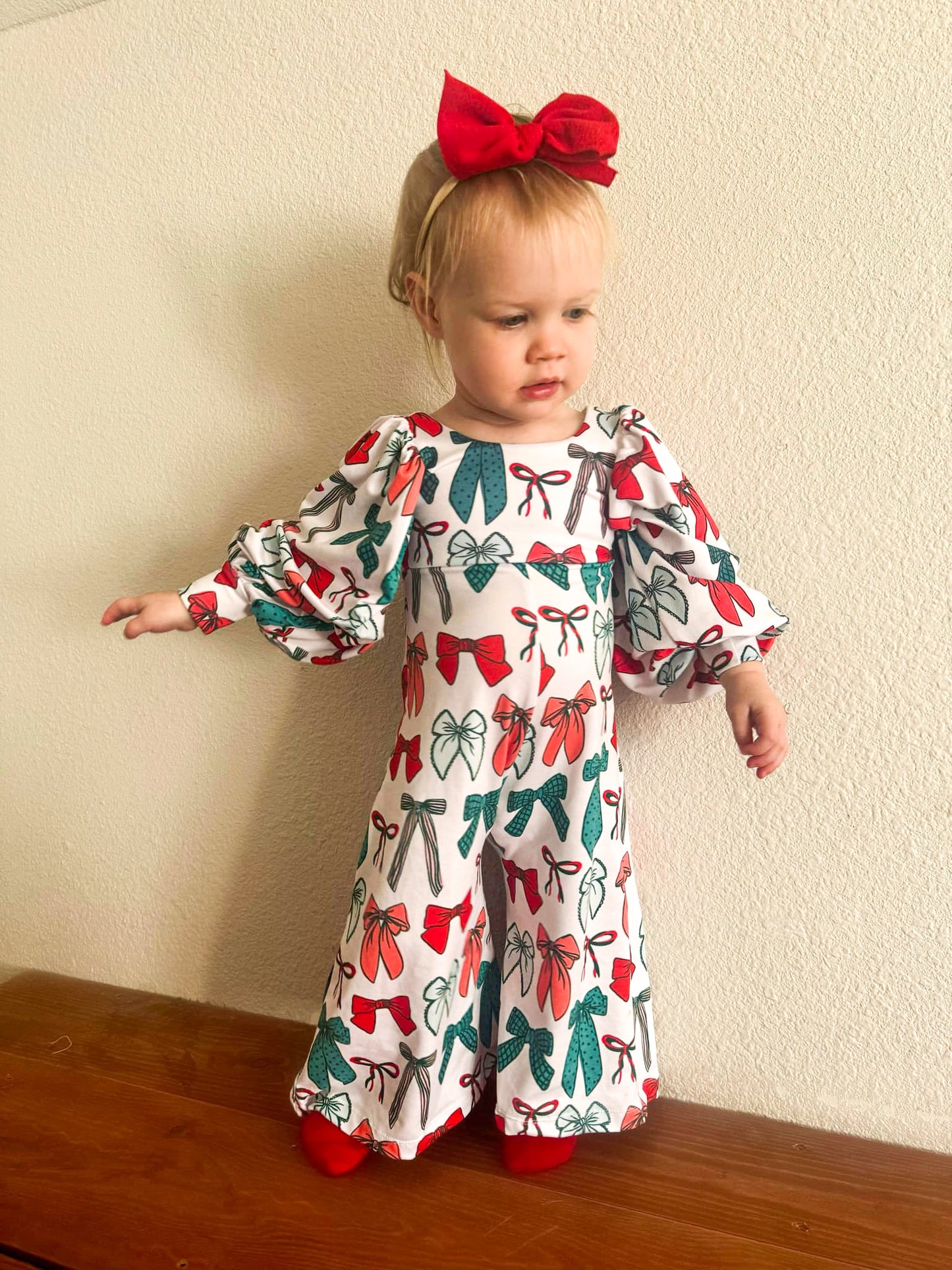 Merry Bows Petal Jumpsuit