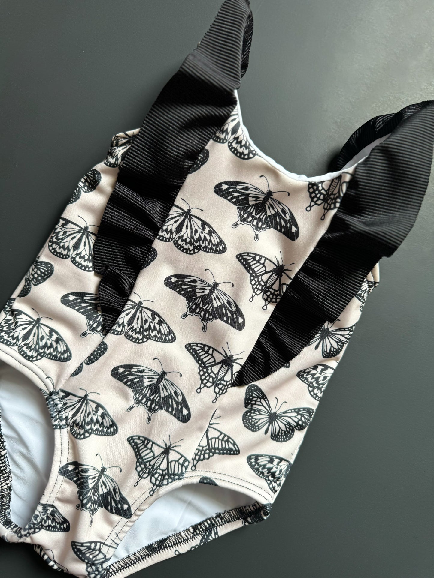 Onyx & Ivory Swim Fluttery Monokini
