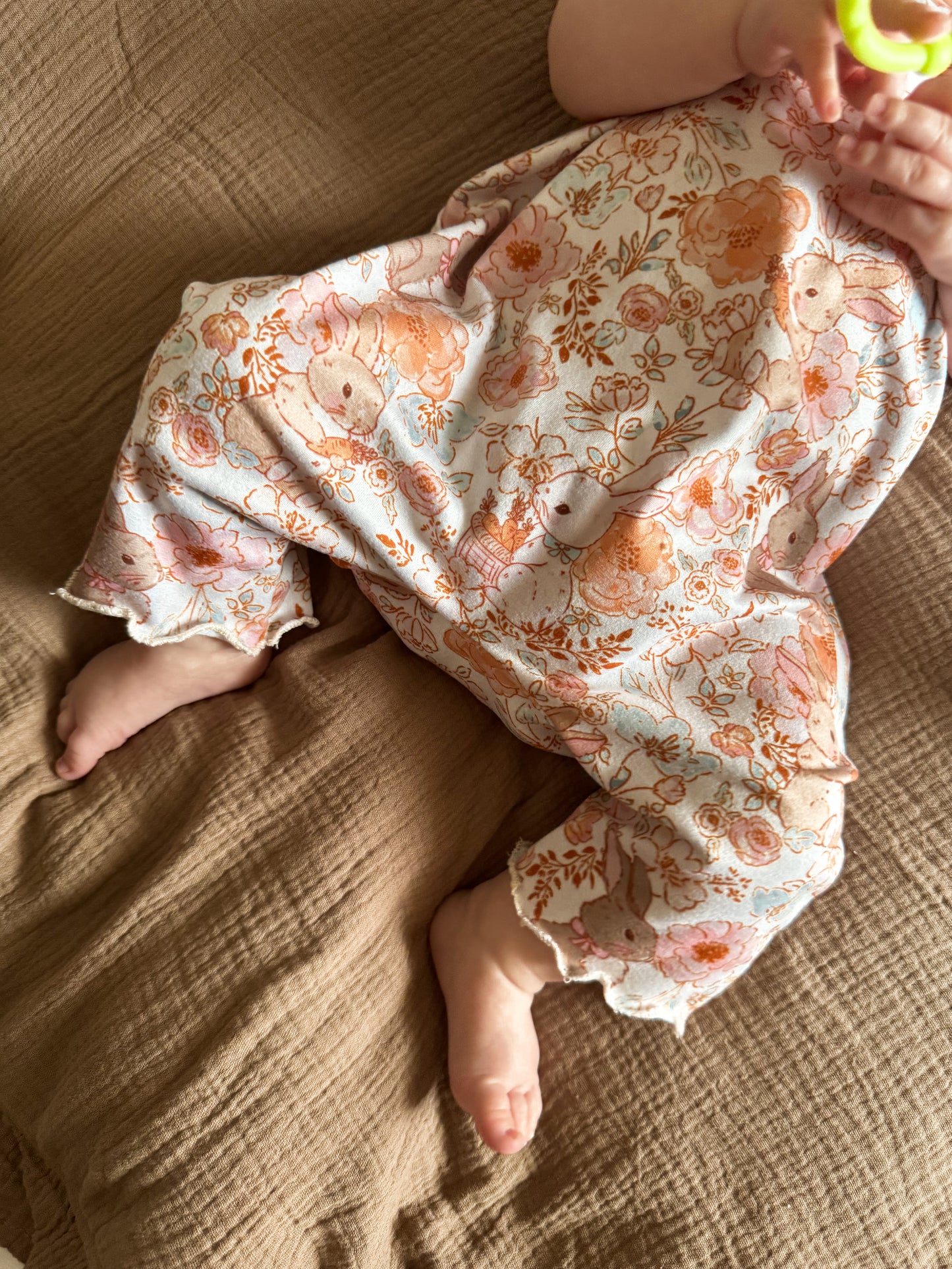 Watercolor Bunny Jumpsuit