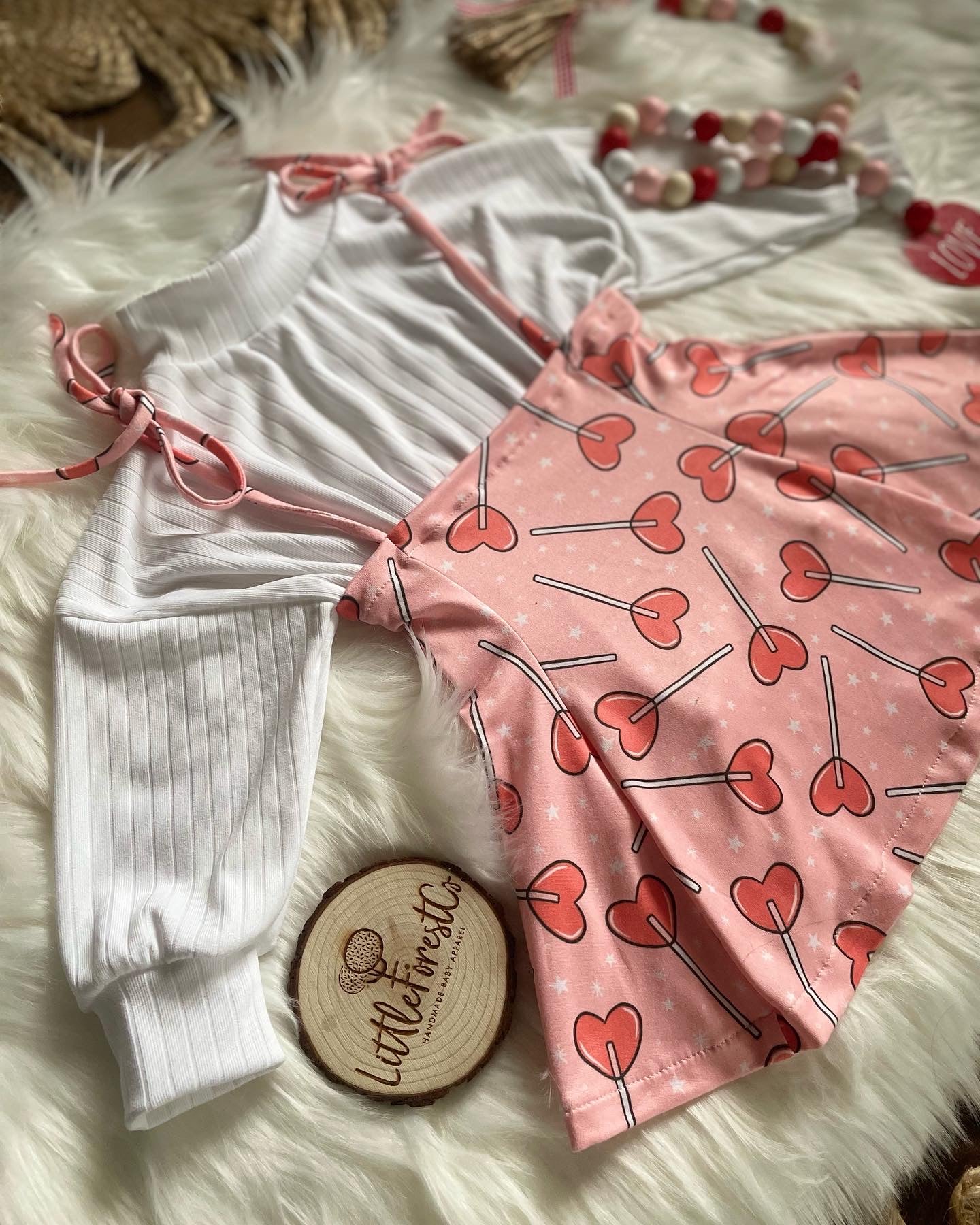 Heart Sucker Strappy Dress + Mock Neck