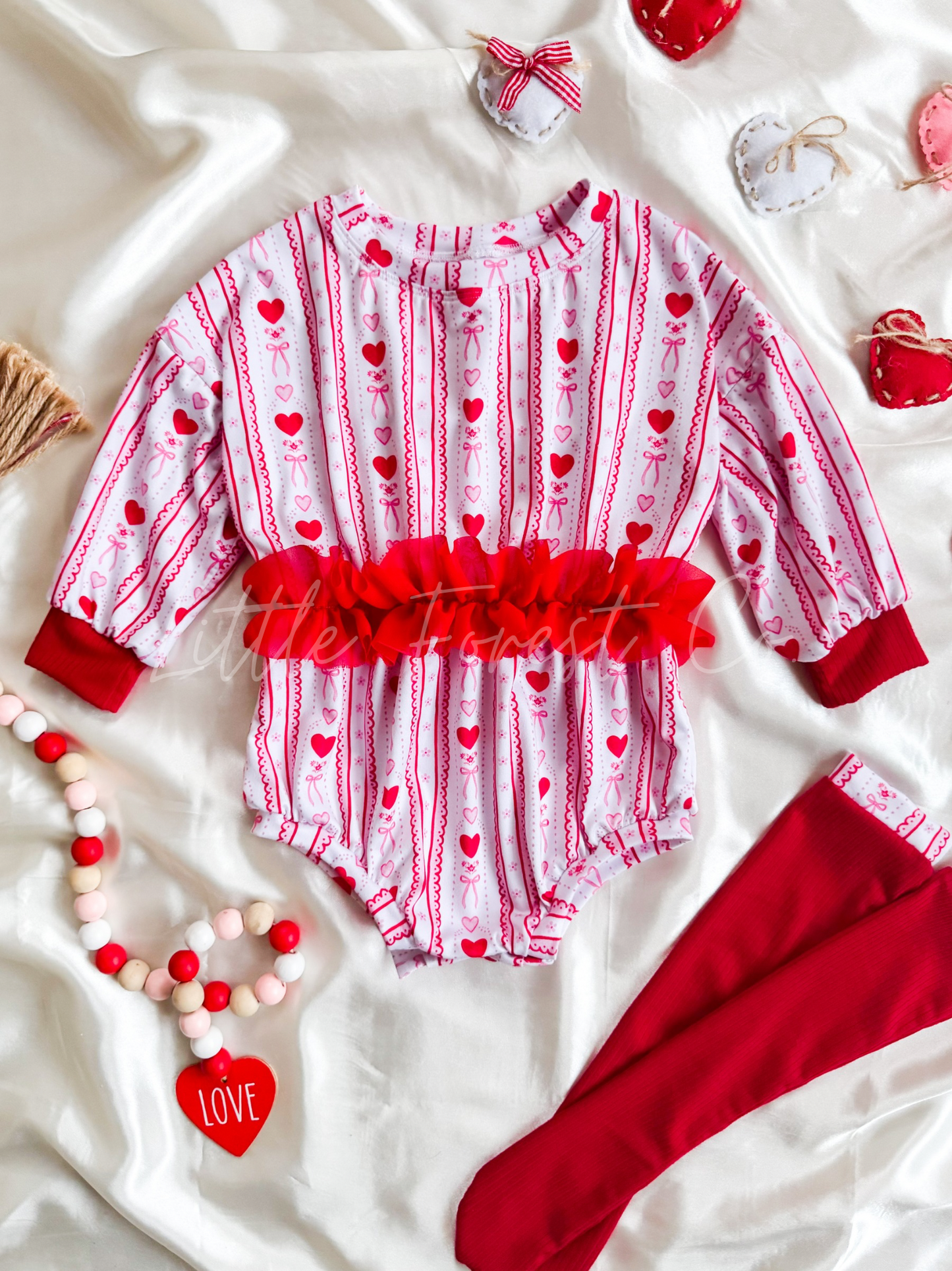 Love Me Knot Cinched Ruffle Romper