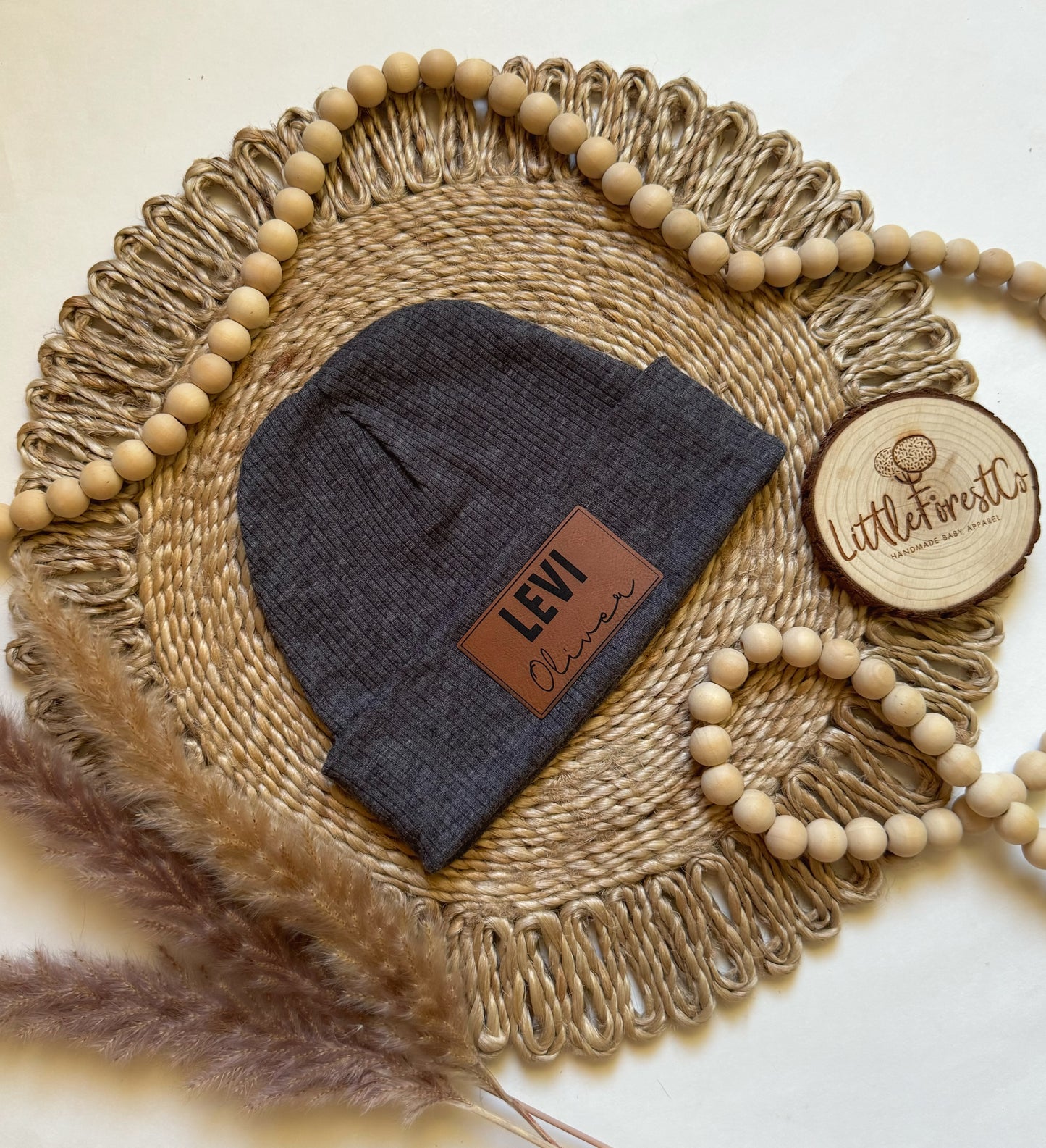 Cozy Rib Personalized Beanie
