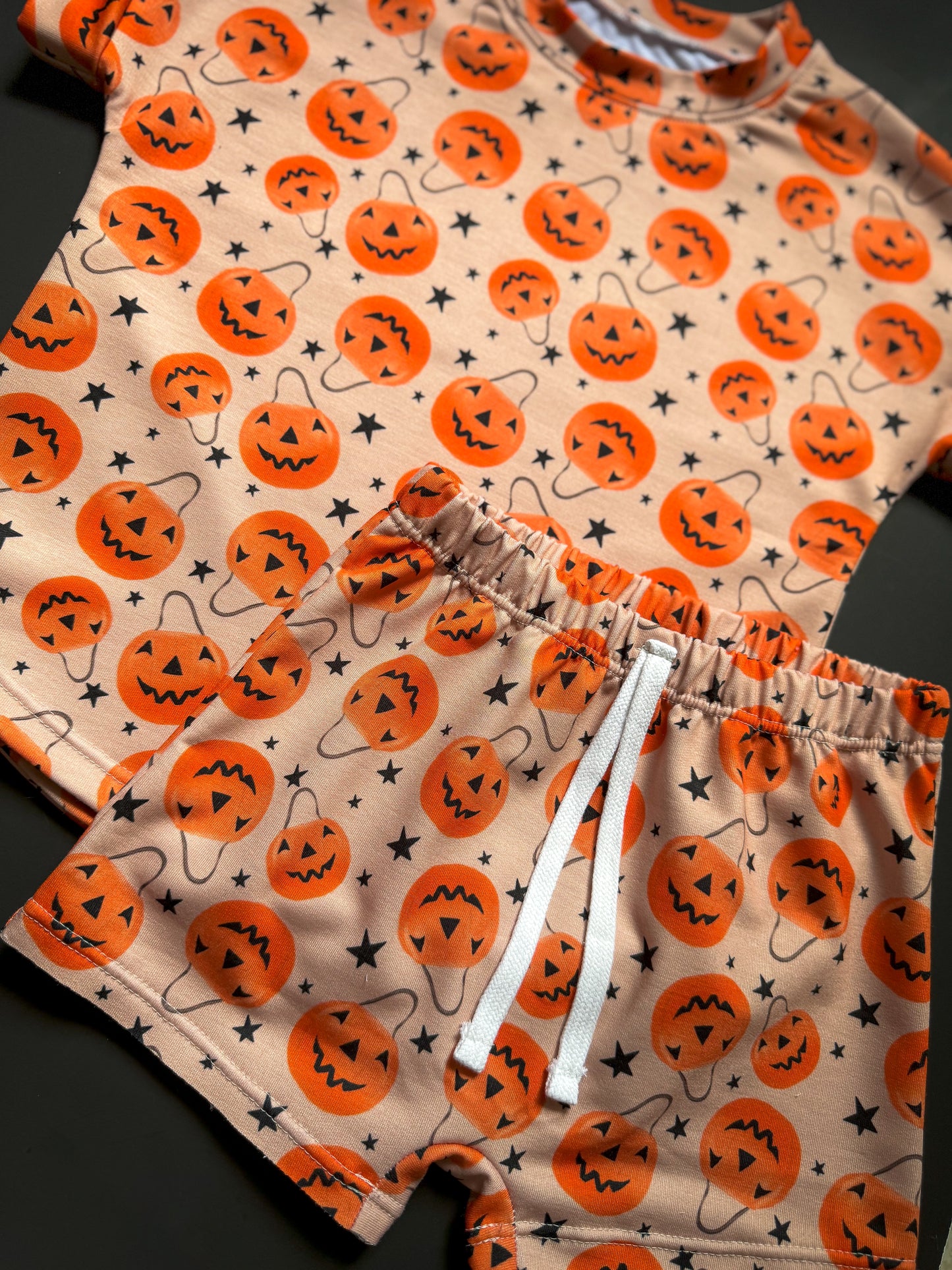 Happy Jack Dolman Tee & Raw Hem Shorts