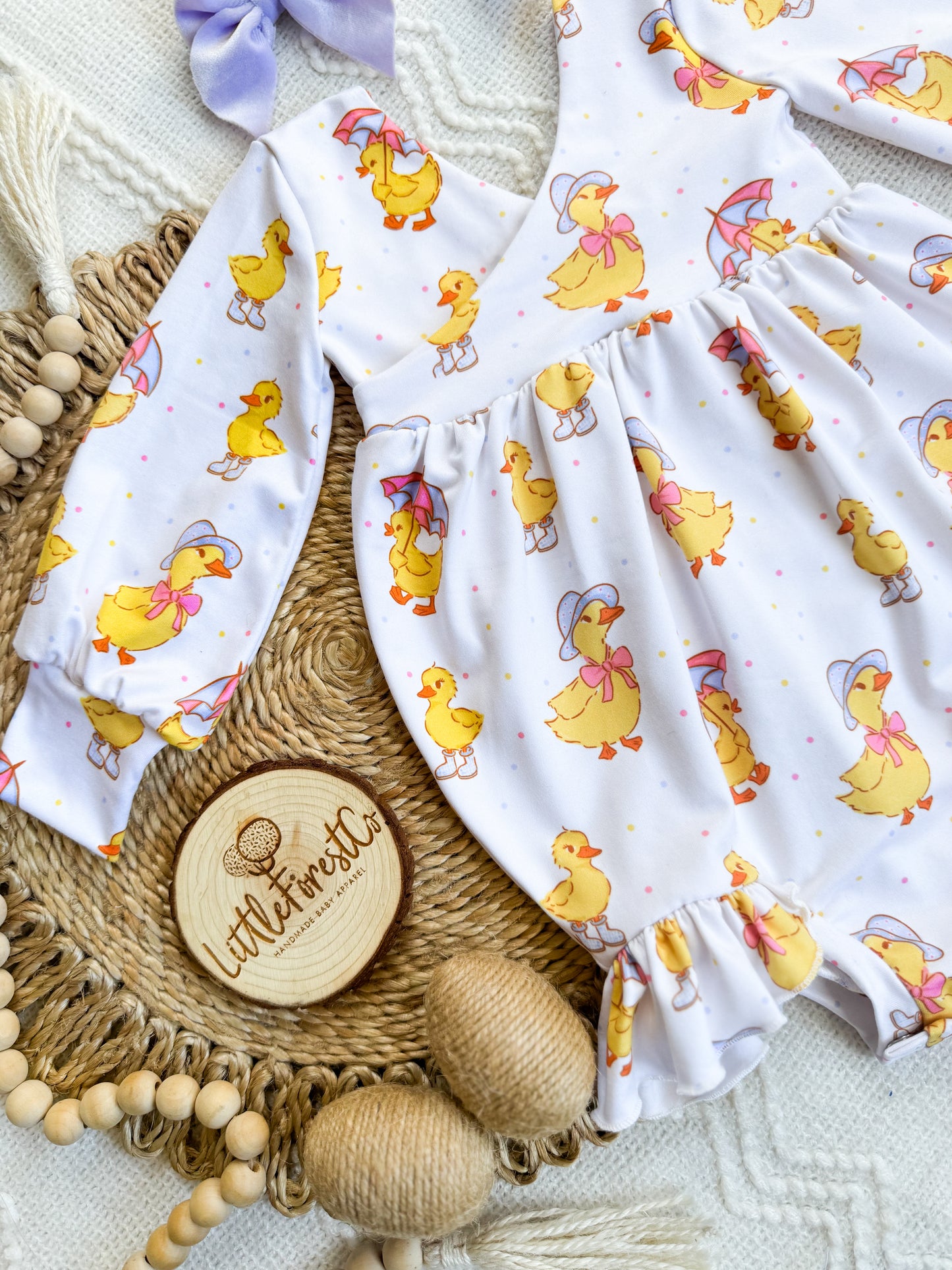 Spring Ducks Gracelynn Bubble