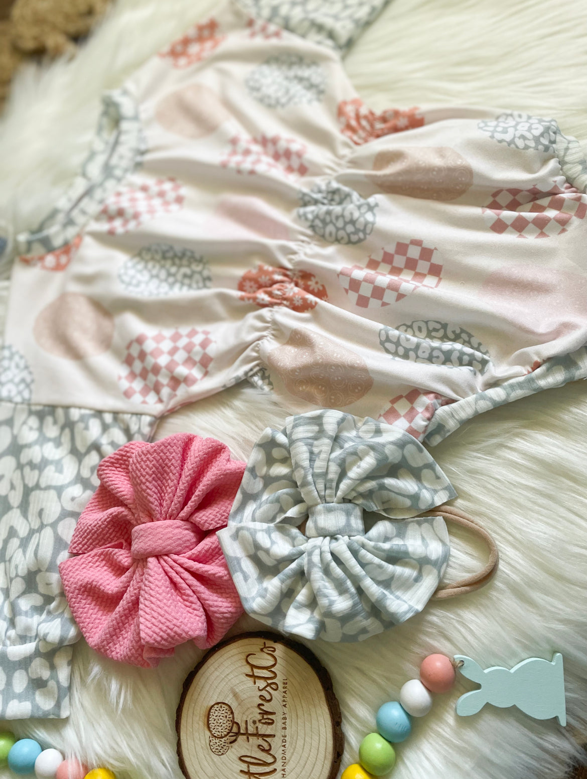 Cinched Leopard Egg Romper
