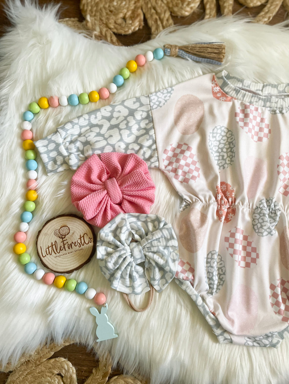 Cinched Leopard Egg Romper