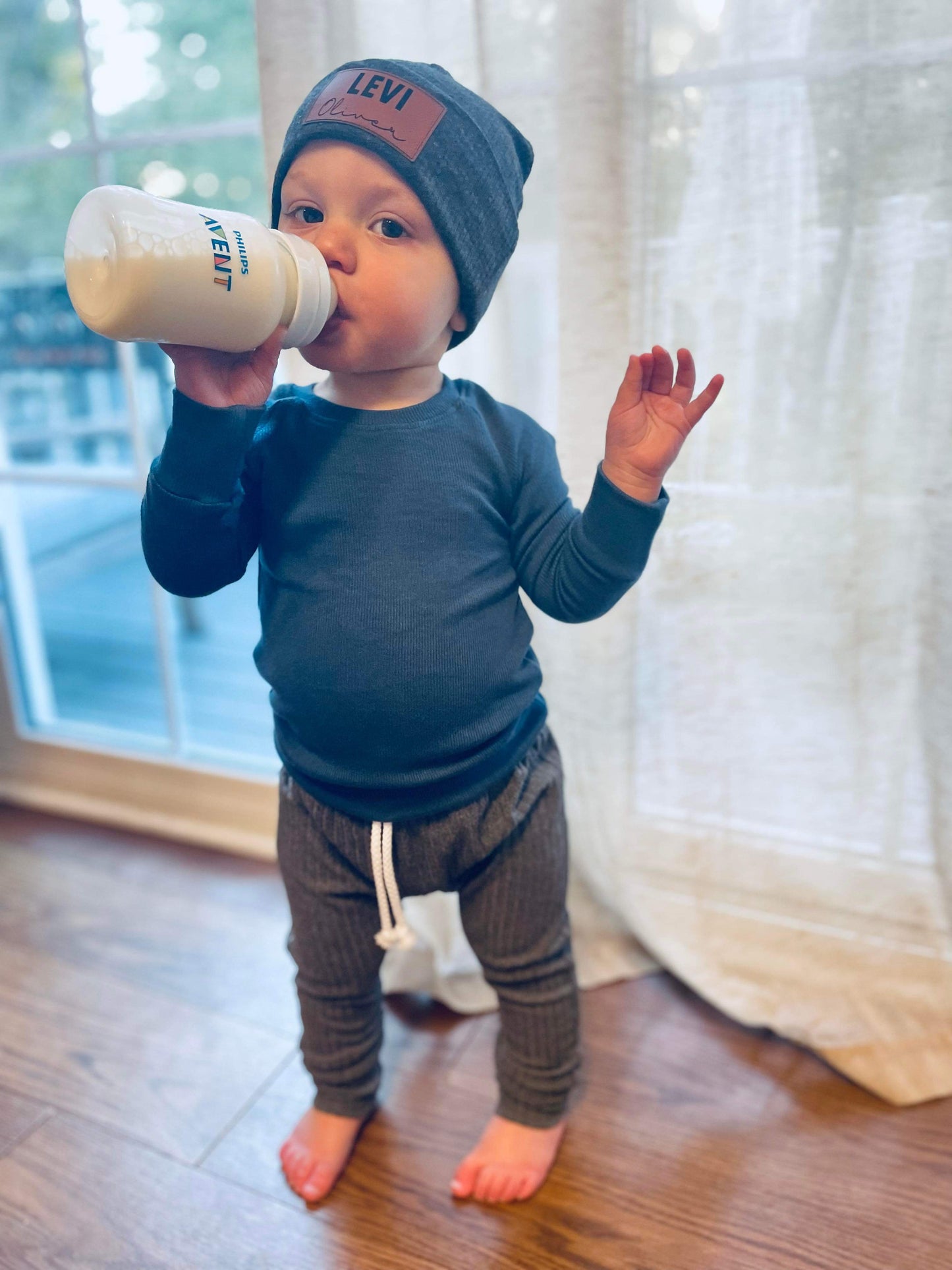 Cozy Rib Personalized Beanie