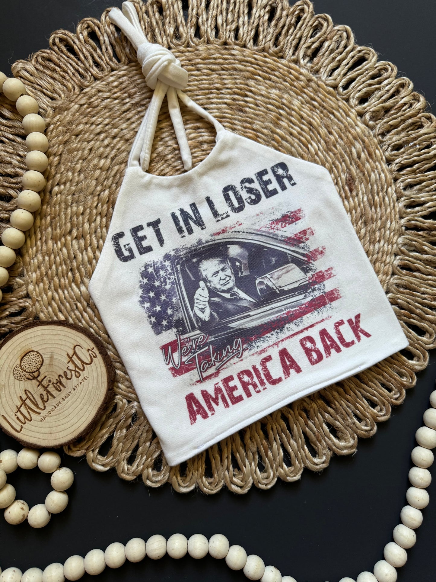 Get In Losers, We’re Taking America Back Halter