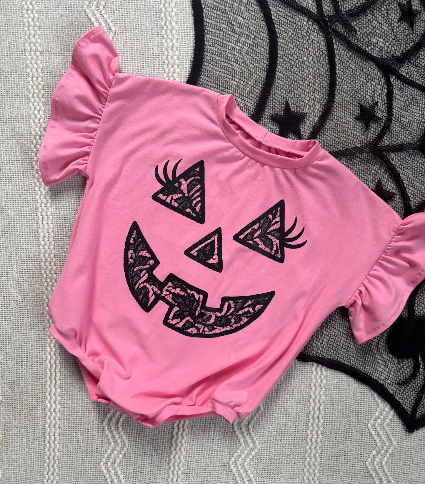 Jack O’ Lantern Tee Romper