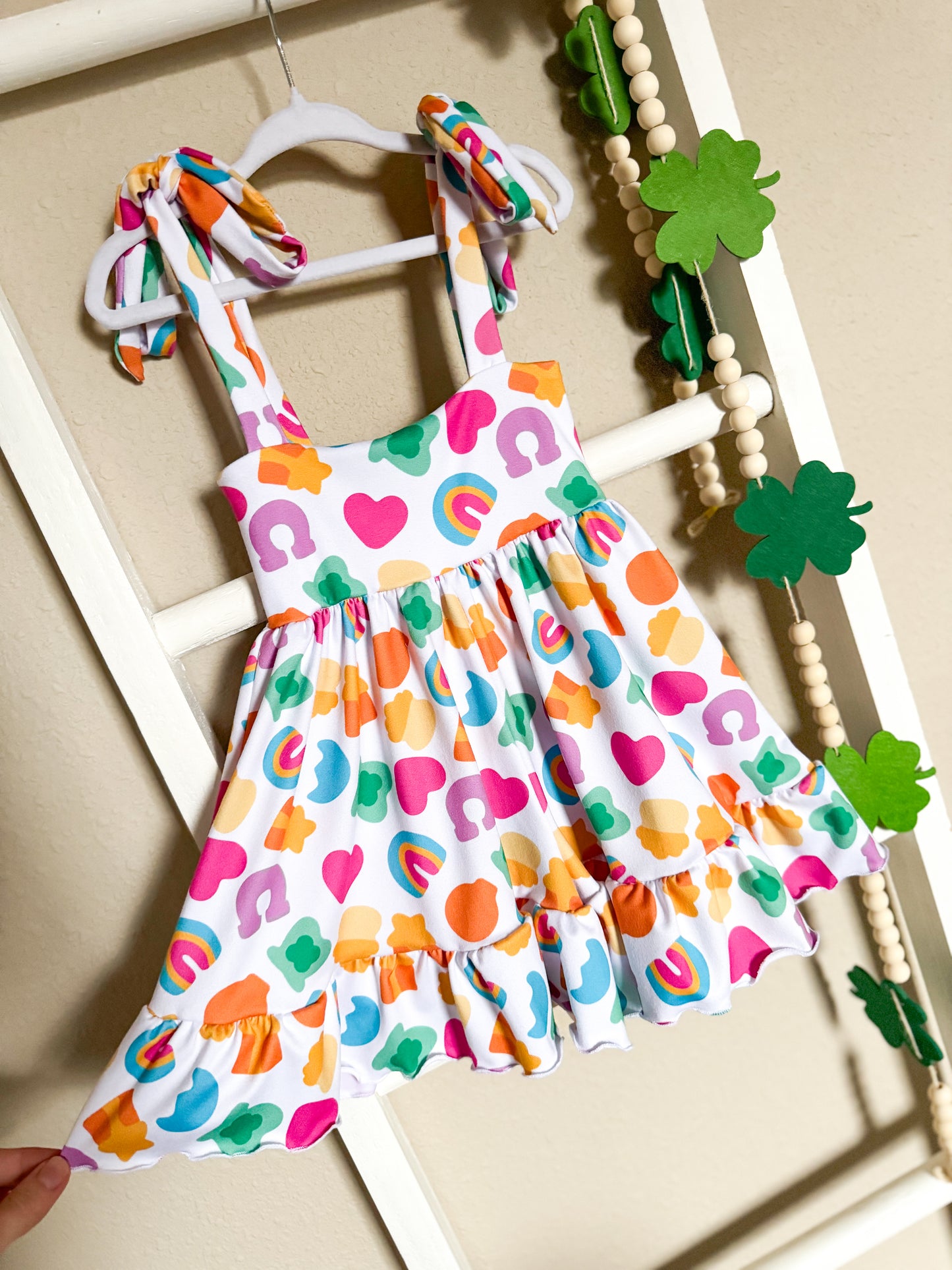 Lucky Charmed Adelaide Ruffle Shorts Jumper