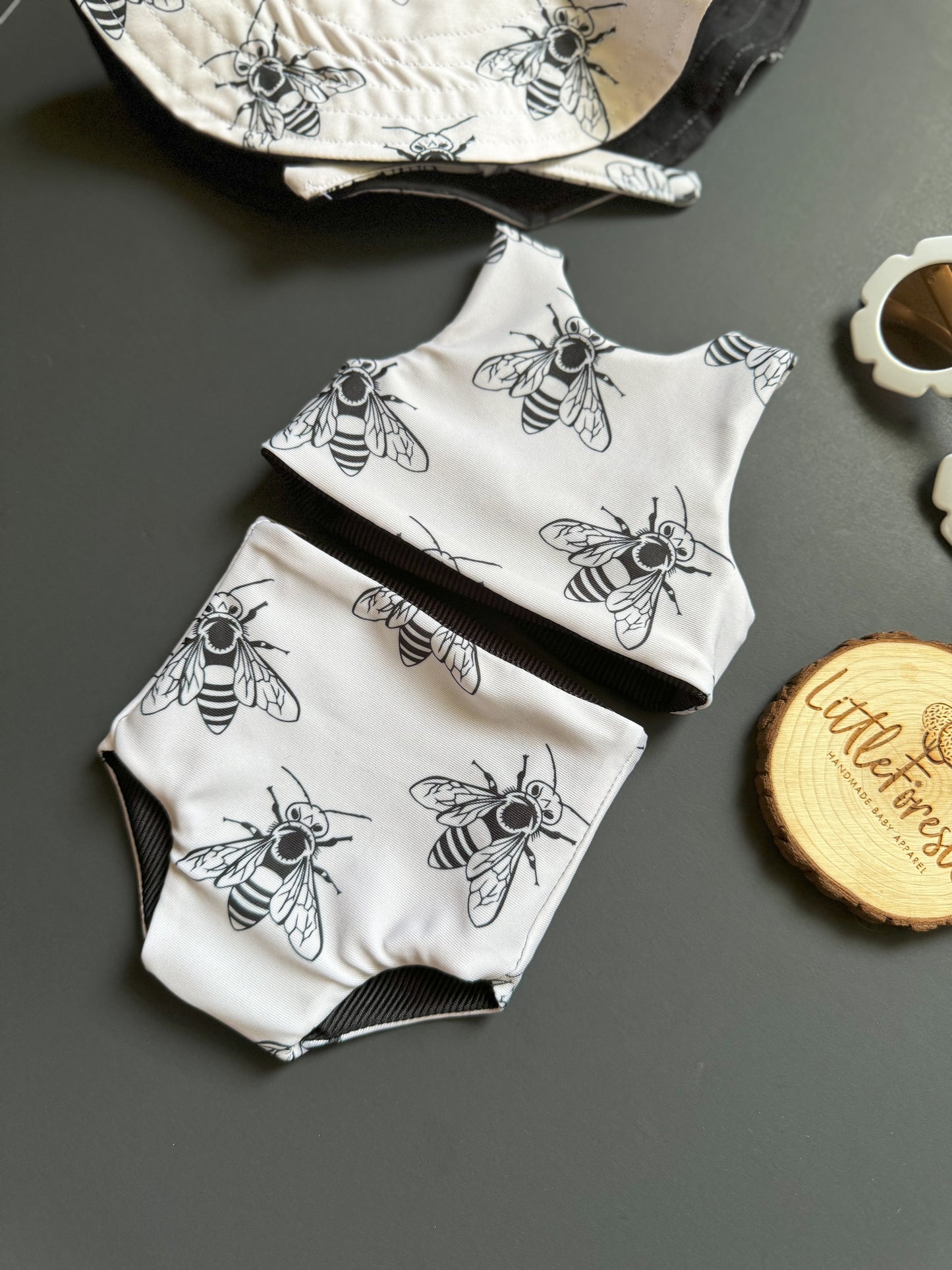 Onyx & Ivory Swim Reversible 2-Piece