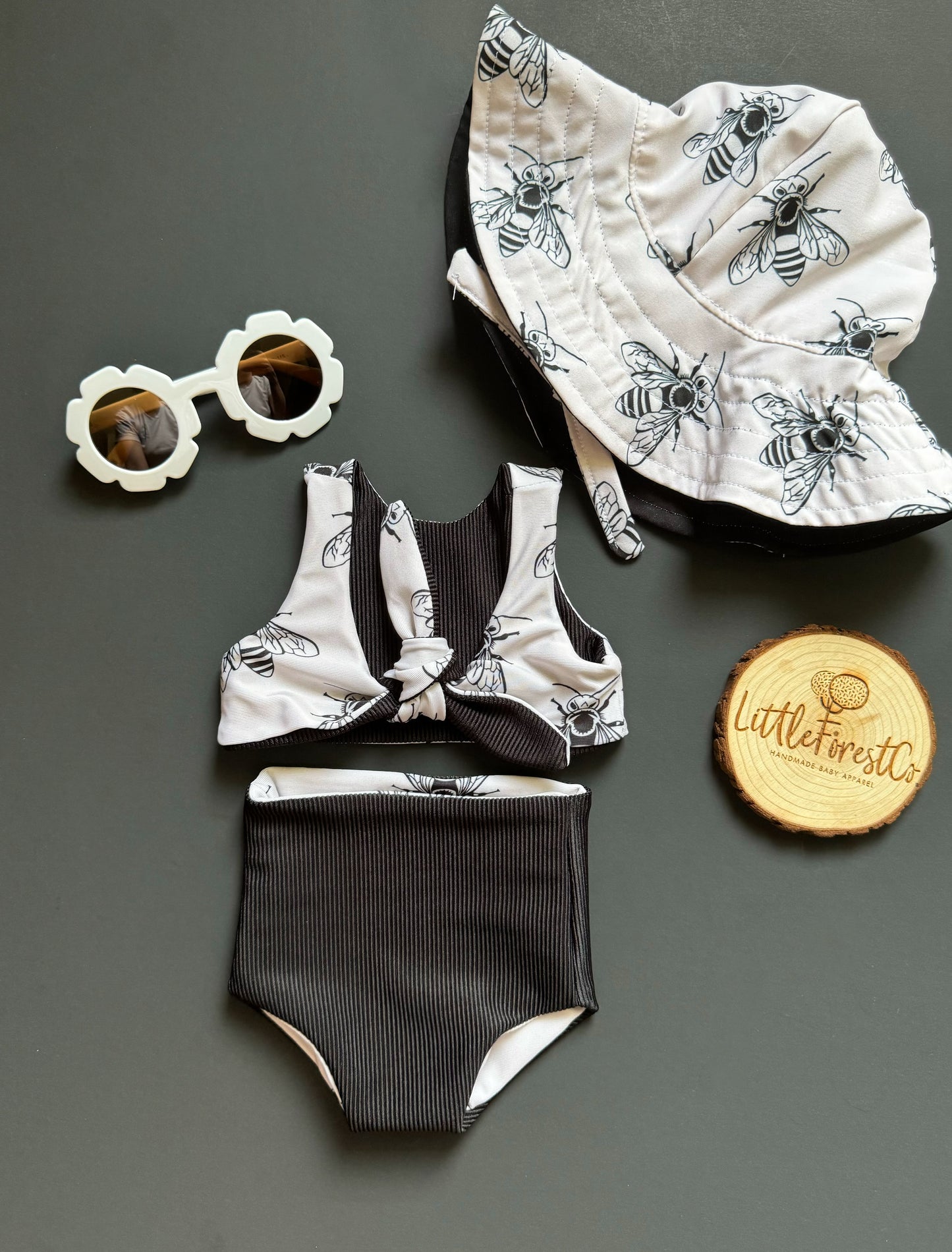 Onyx & Ivory Swim Reversible 2-Piece