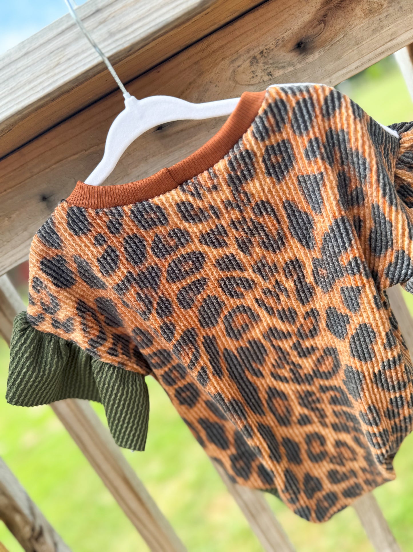 Howdy Fall Flutter Romper