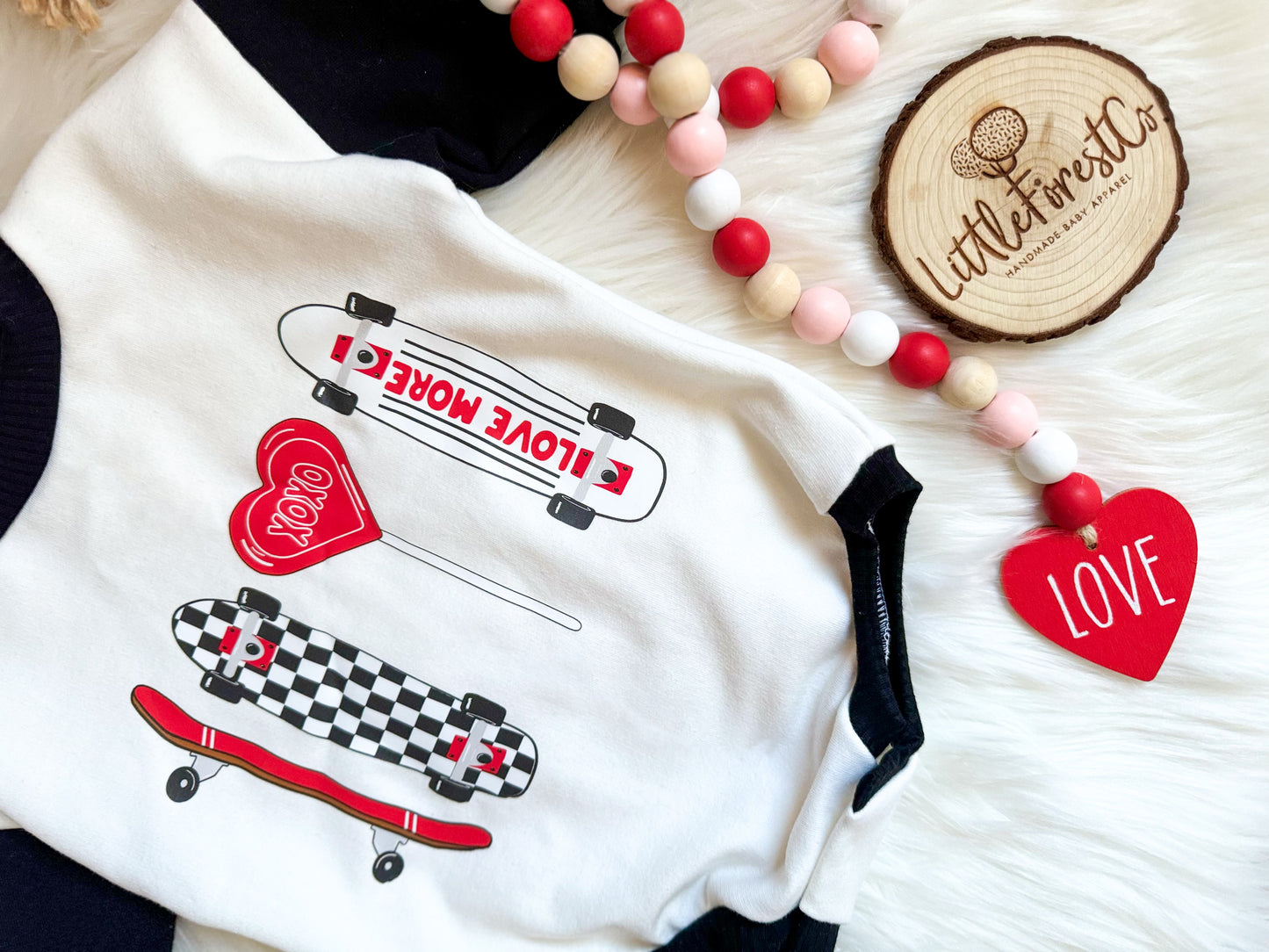 Love More Sk8board Romper