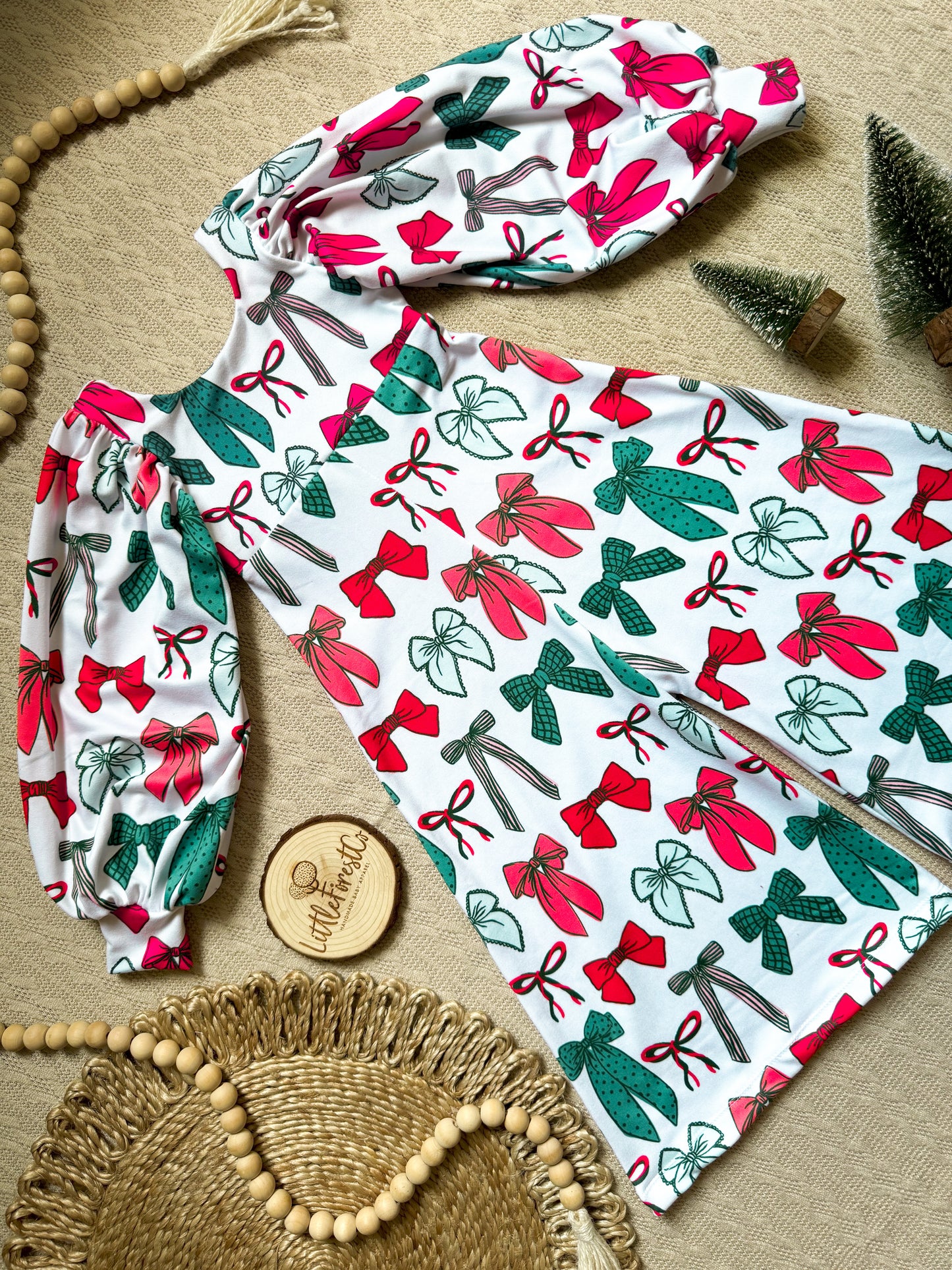 Merry Bows Petal Jumpsuit