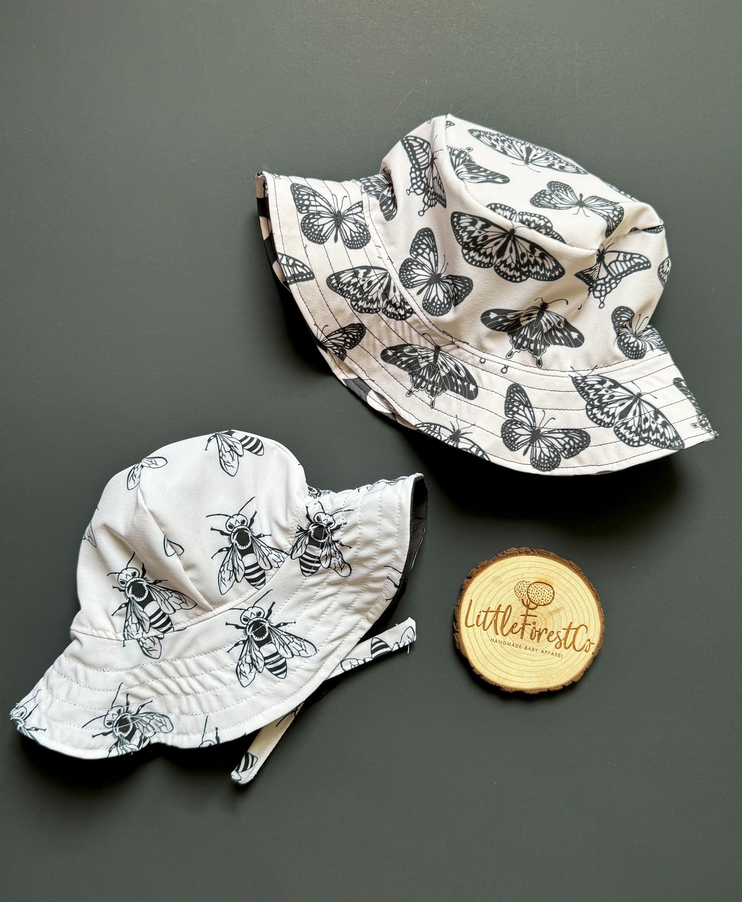 Onyx & Ivory Swim Hats