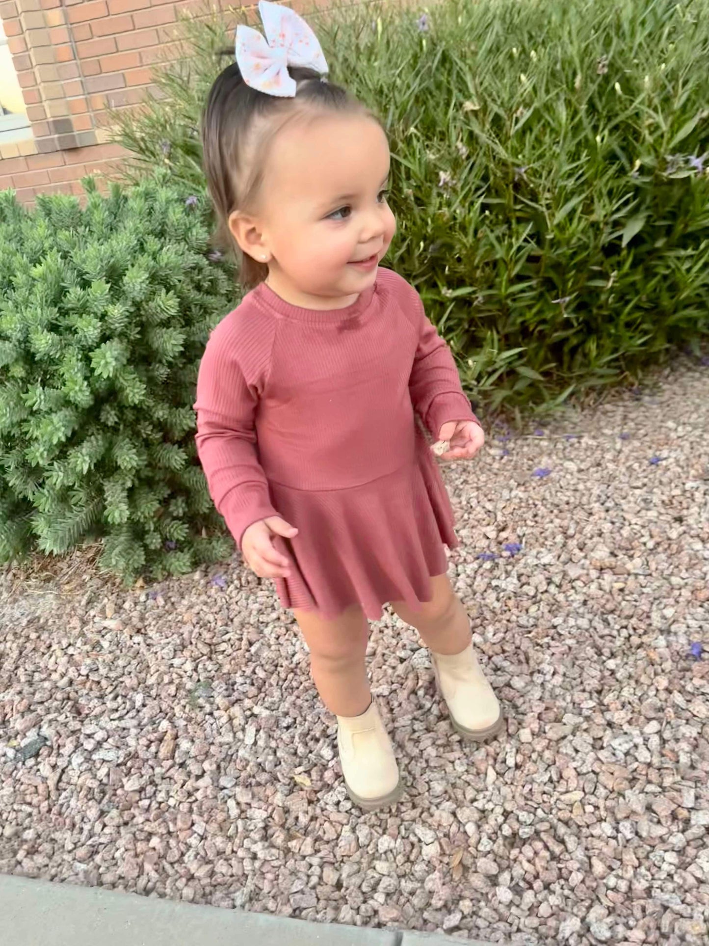Cozy Rib Long Twirl Leo