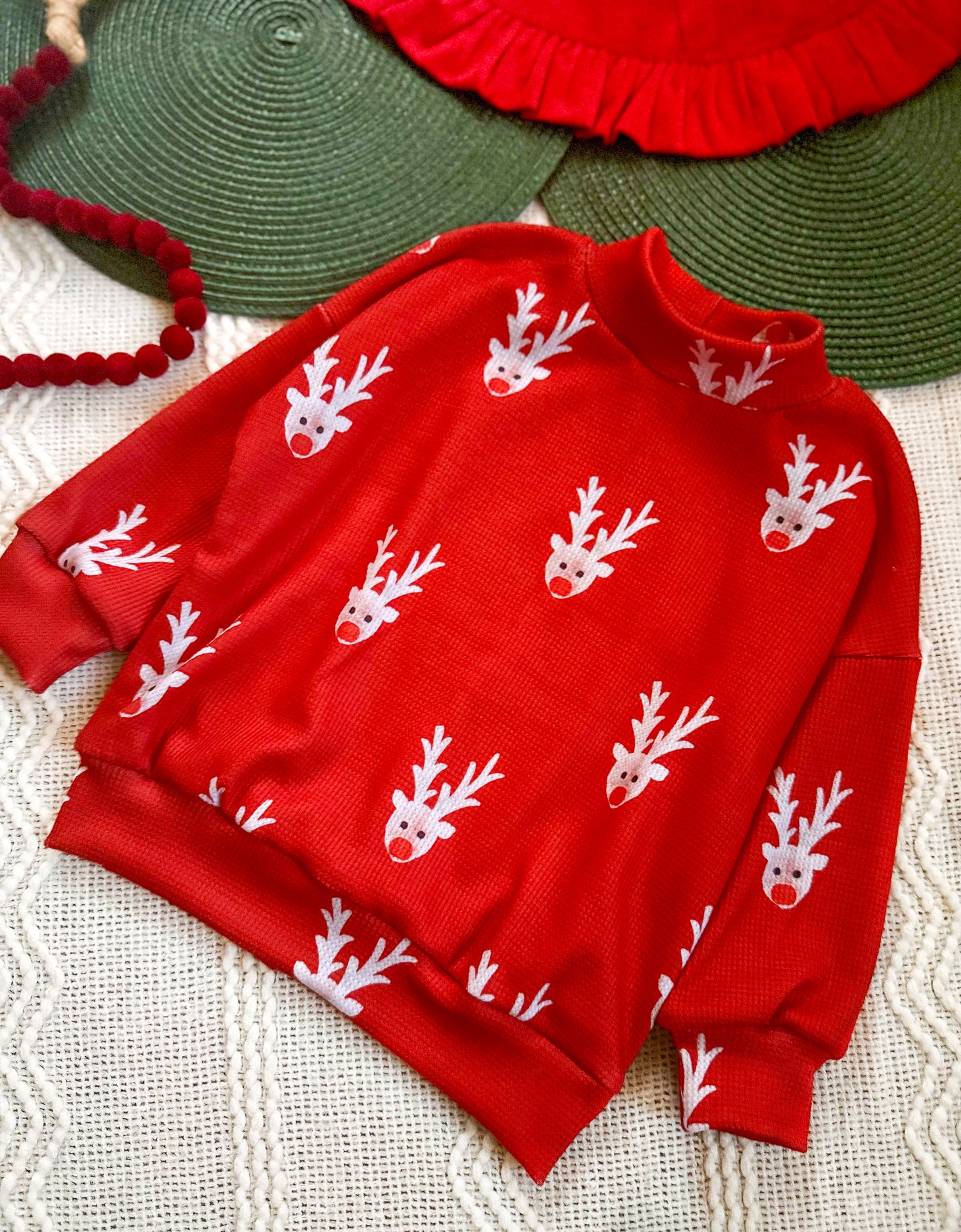 “Santa’s Favorite” Yukon Romper + Sweater