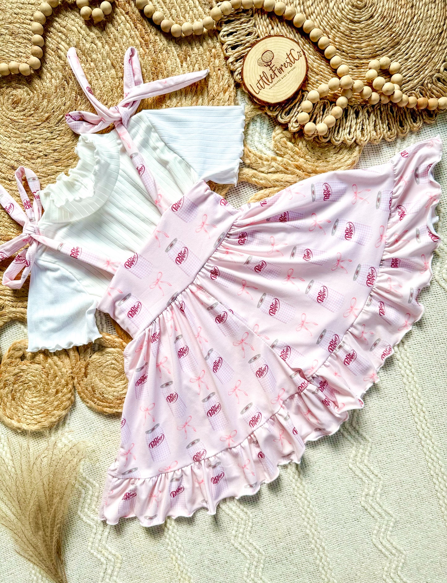 Preppy Pepper Adelaide Ruffle Shorts Jumper