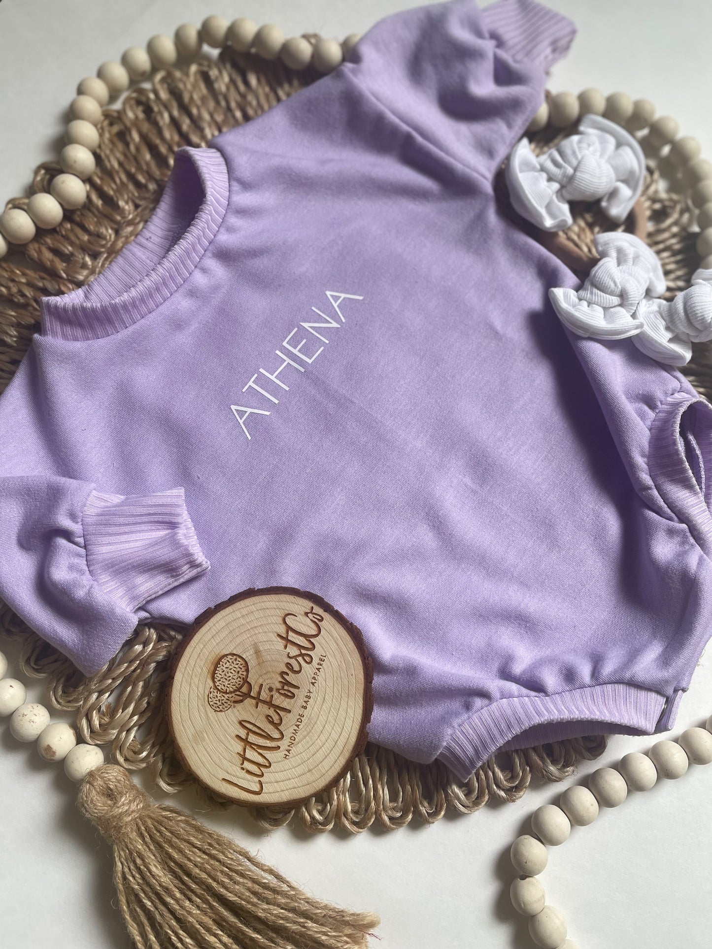 Personalized Name Sweater Romper