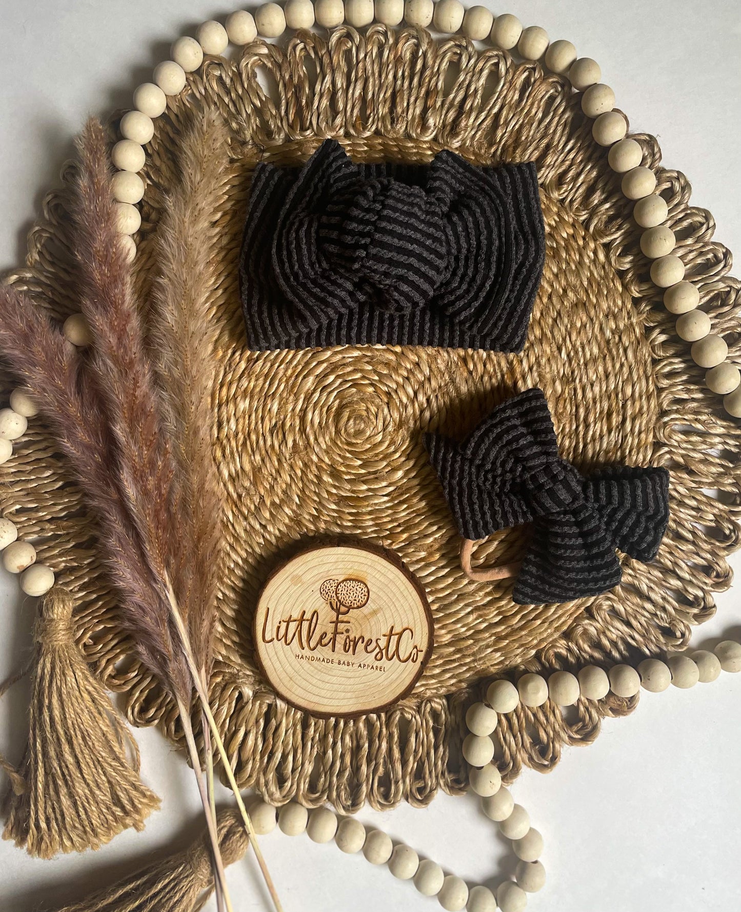 Charcoal Urban Rib Bow
