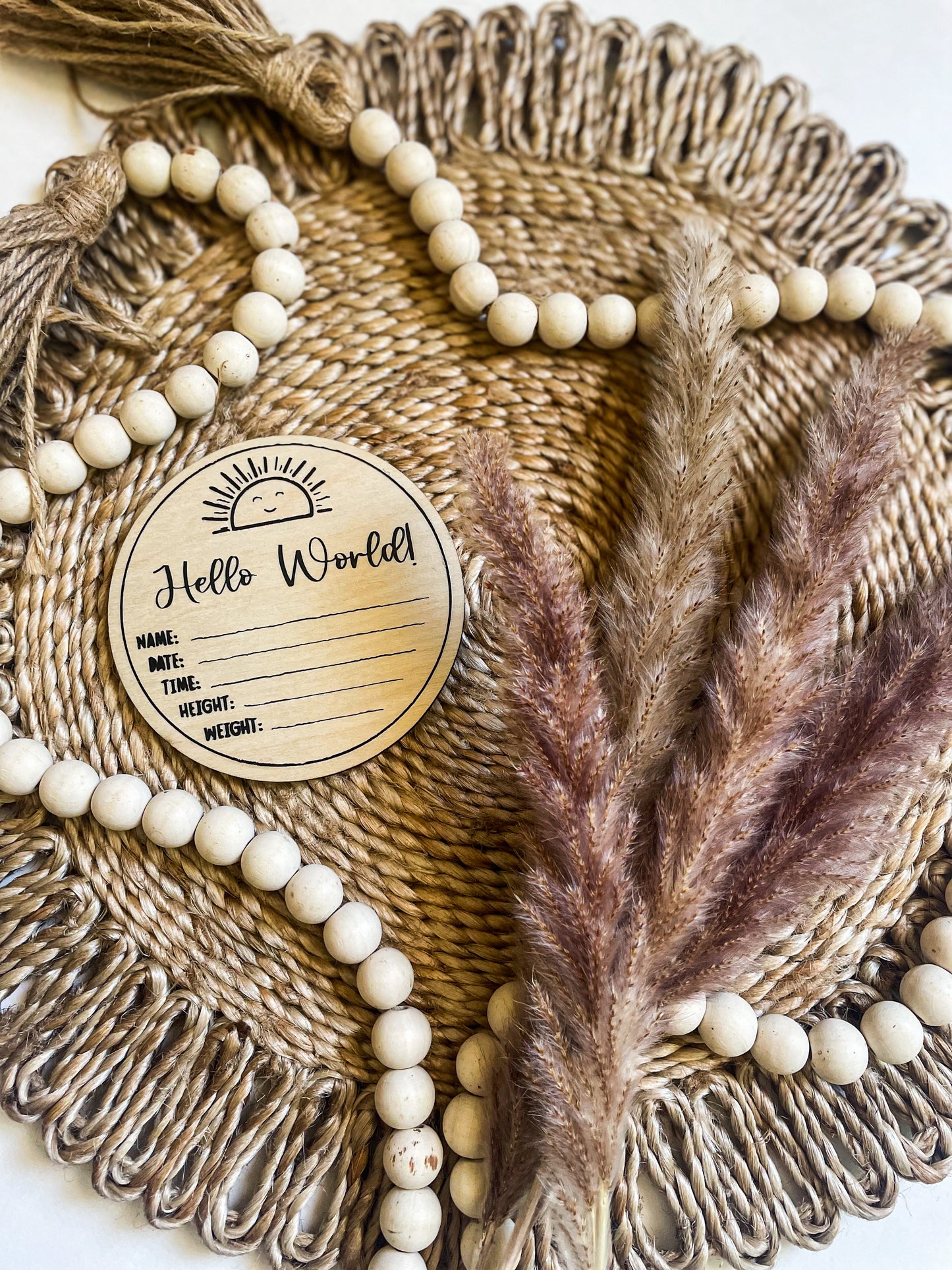 Sunny Birth Announcement