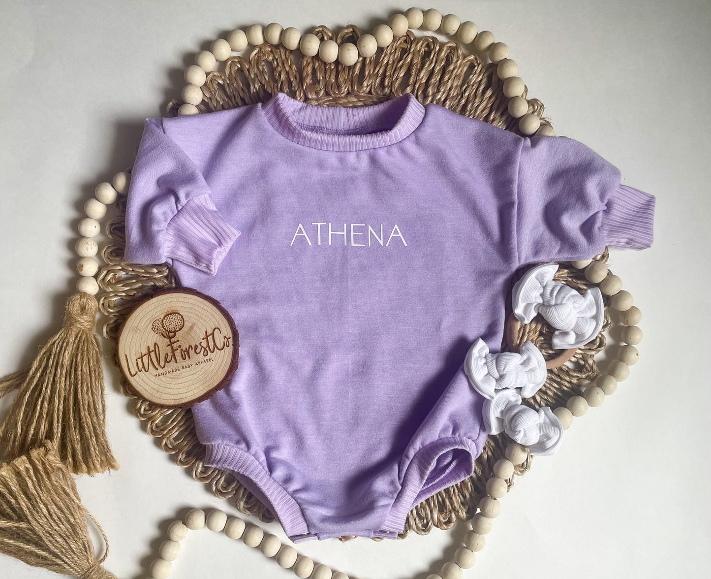 Personalized Name Sweater Romper