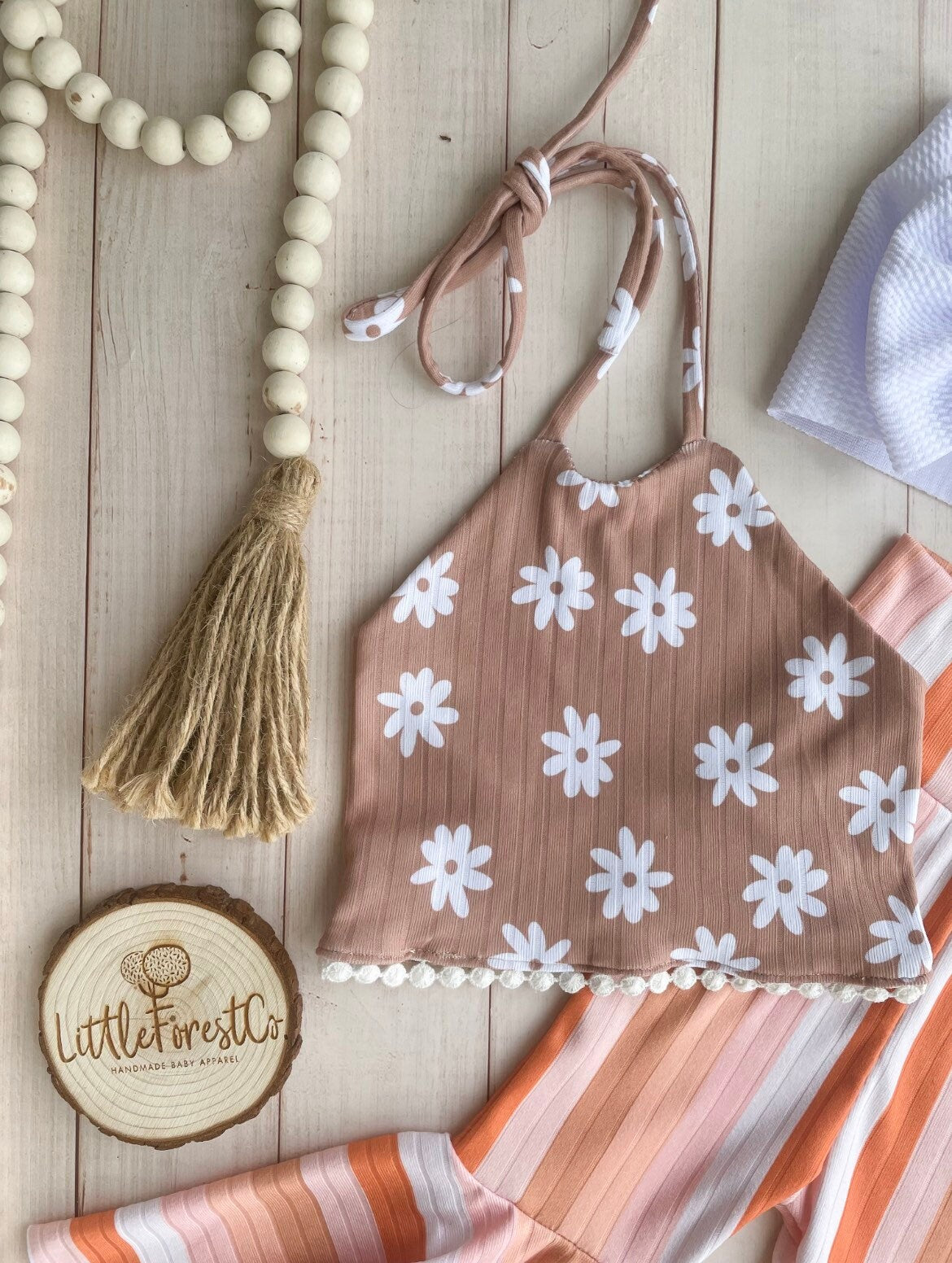 Daisy Halter & Striped Bells