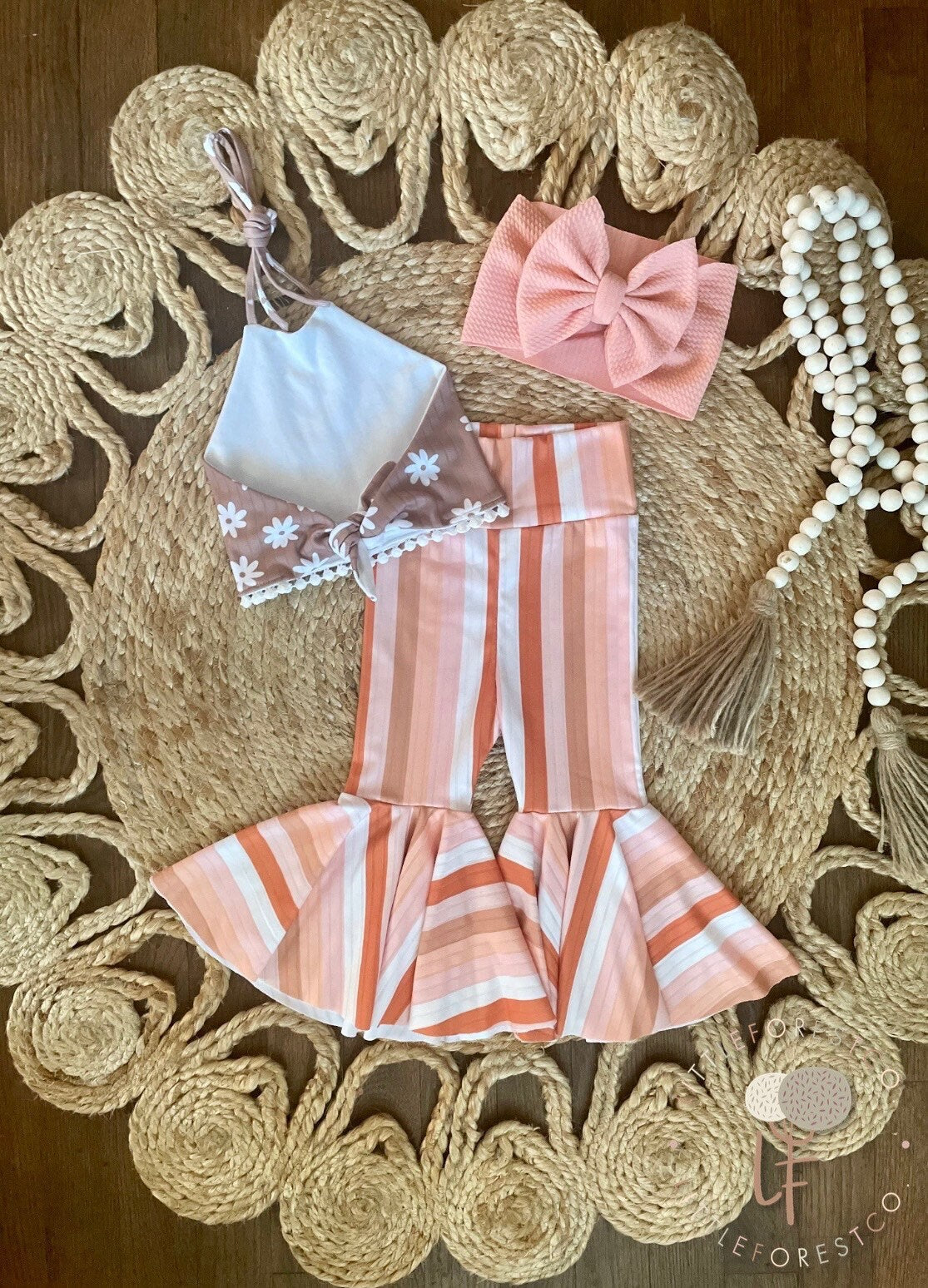 Daisy Halter & Striped Bells