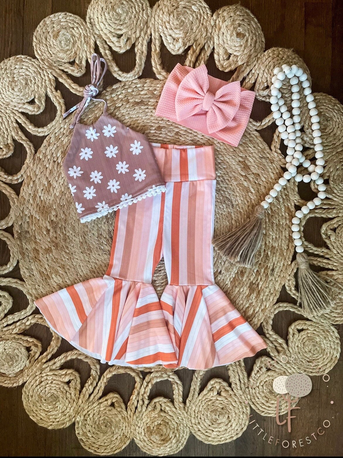 Daisy Halter & Striped Bells