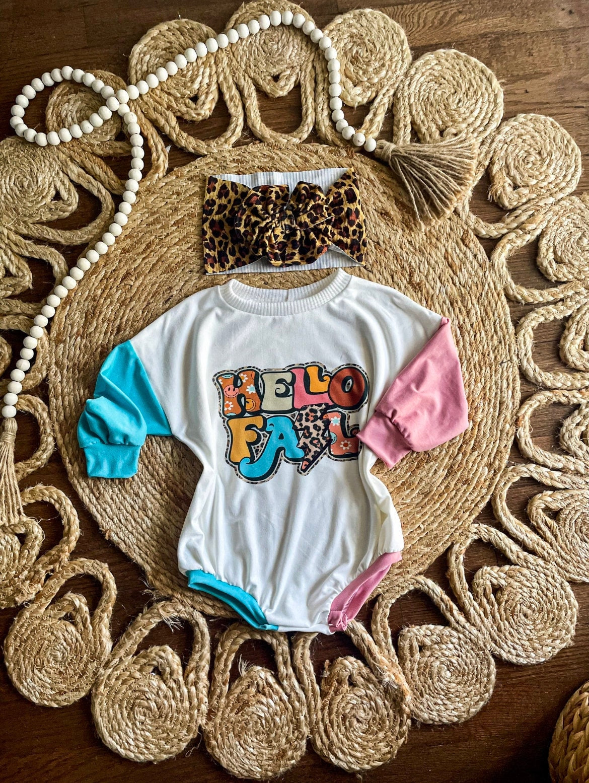 Hello Fall Color Block Sweater Romper | Sweater Romper | Fall Sweater Romper | Oversized Romper