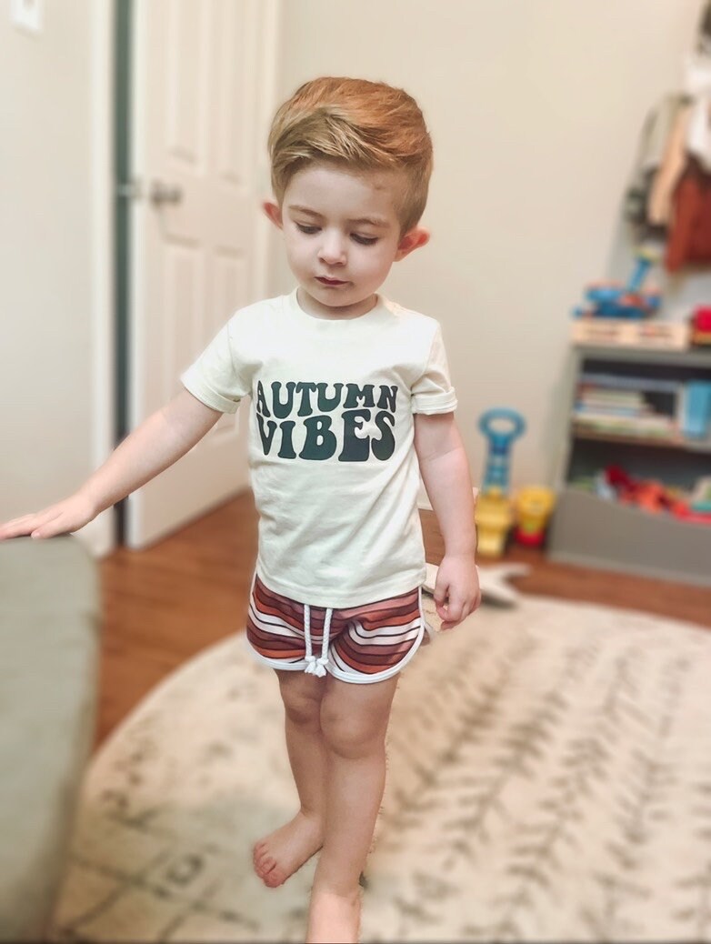Autumn Vibes Tee & Track Shorts