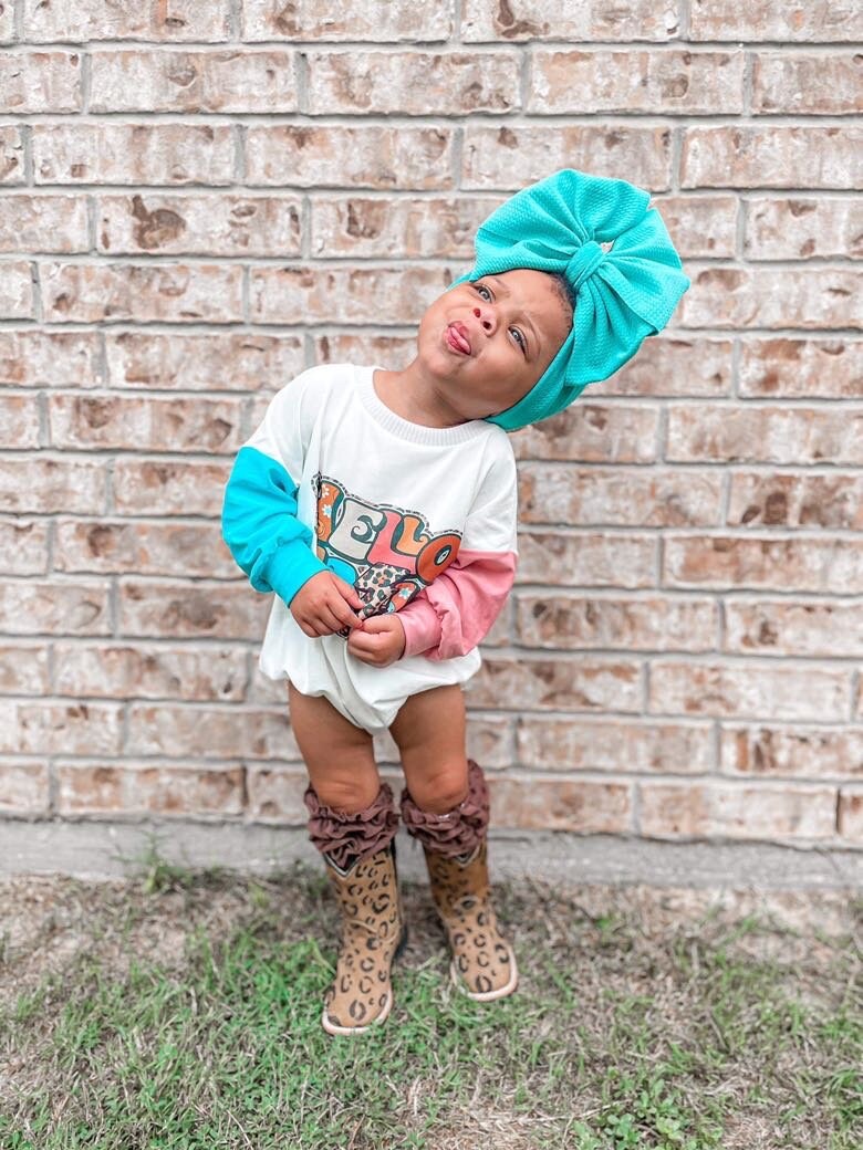 Hello Fall Color Block Sweater Romper | Sweater Romper | Fall Sweater Romper | Oversized Romper