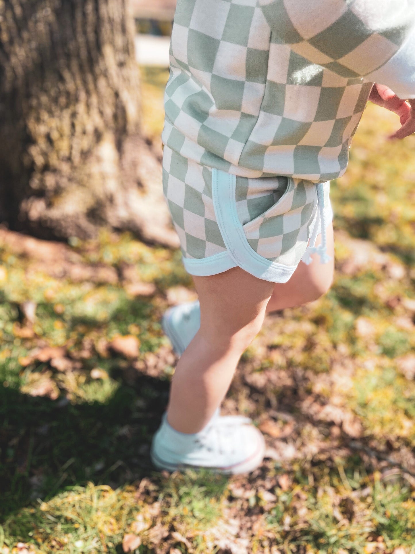 Checker Track Short Sets | Retro Shorts | Checker Shorts | Checker Outfits | Boy Outfits | Pastel Checker Outfits | Boy Shorts | Shorties