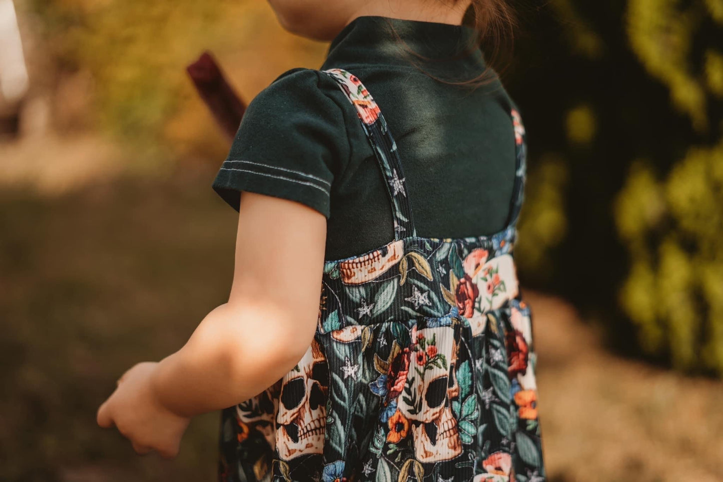 Embroidered Skull Dillon Jumpsuit
