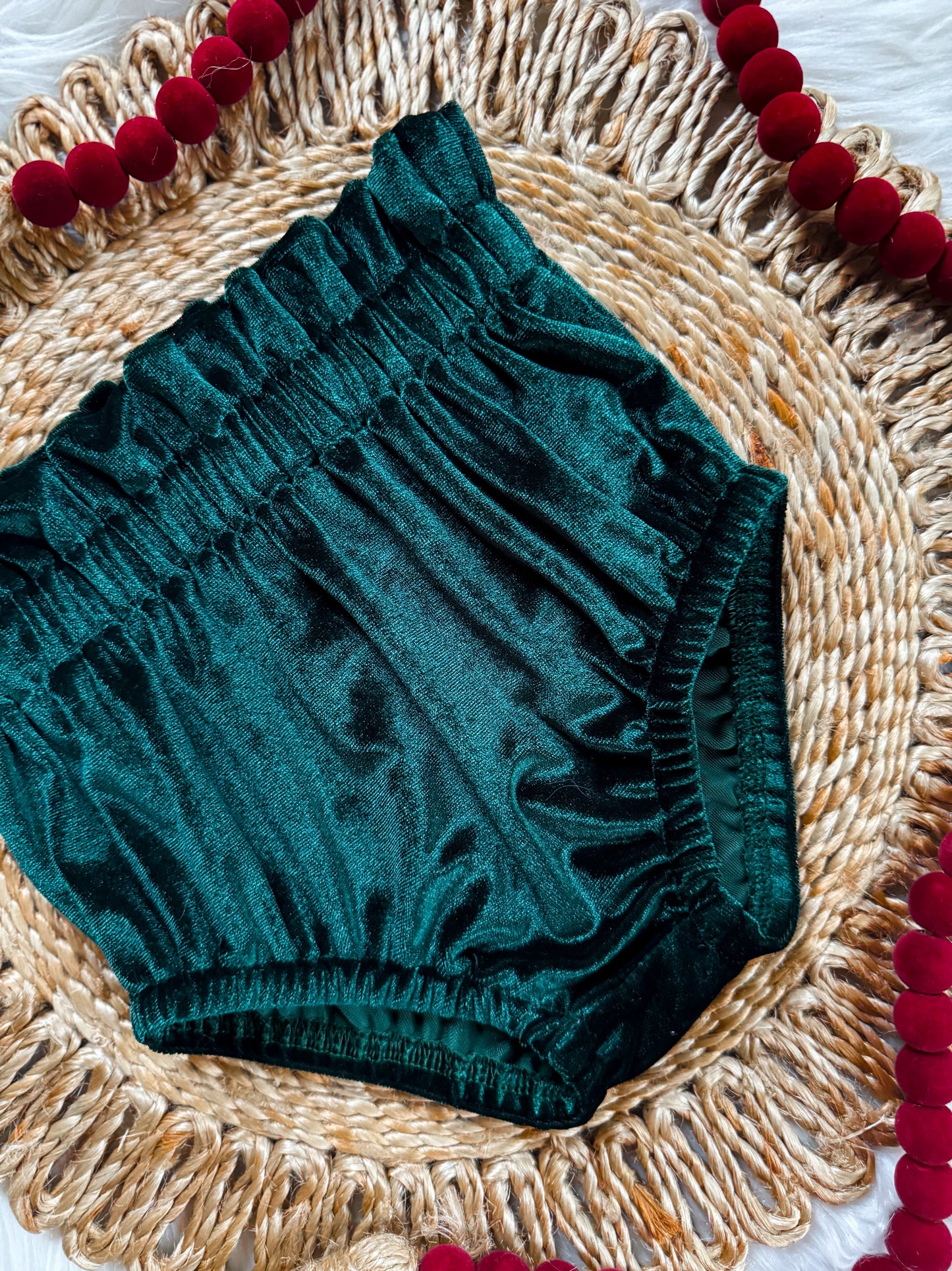 Christmas Bloomies (Optional Lace)