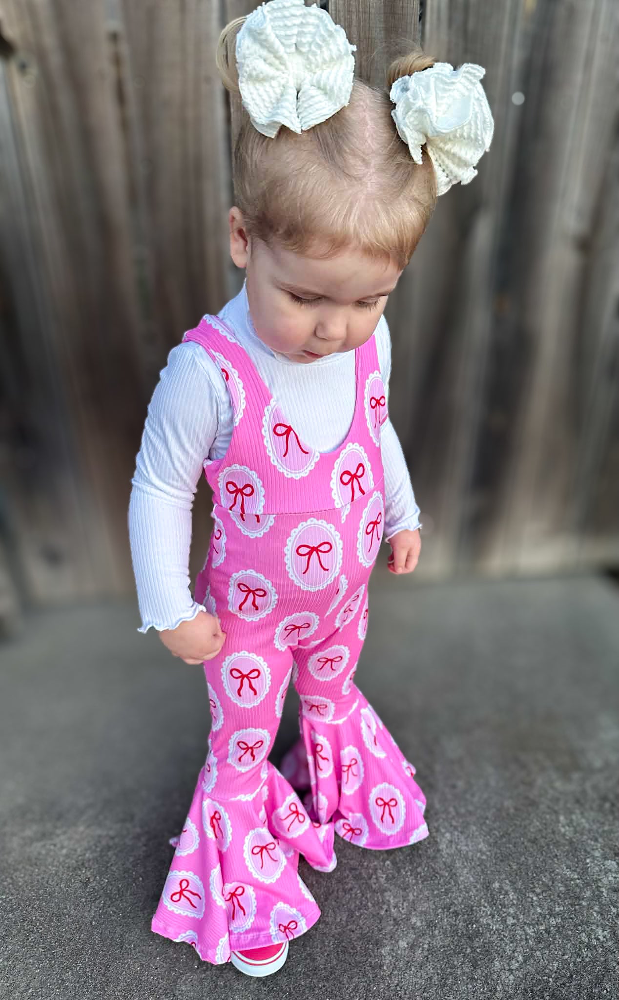 Retro Ribbons Pinafore Bells