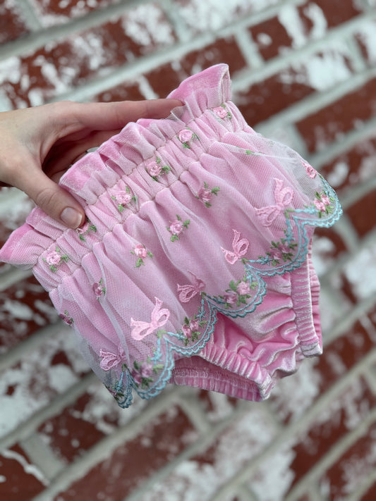Spring Lace Skirted Bloomers
