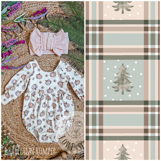 Reps Only - Flannel Forest Gracelynn Romper