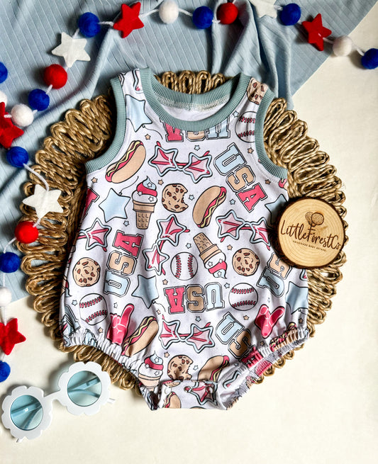 Homebase USA Bubble Romper