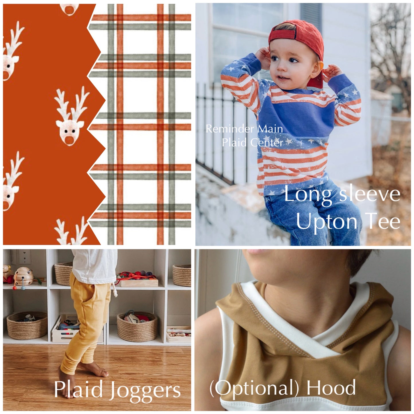 Santa’s Favorite Upton + Plaid Joggers