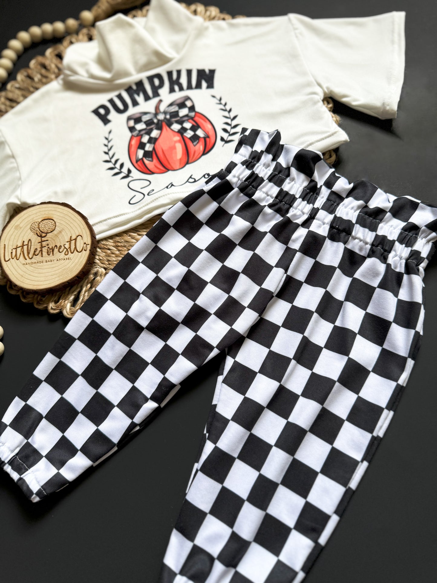 “Pumpkin Season” Flare Mock & Bloomer Pants