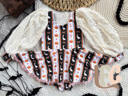 Harvest Honkers Petal Sleeve Brielle Leo