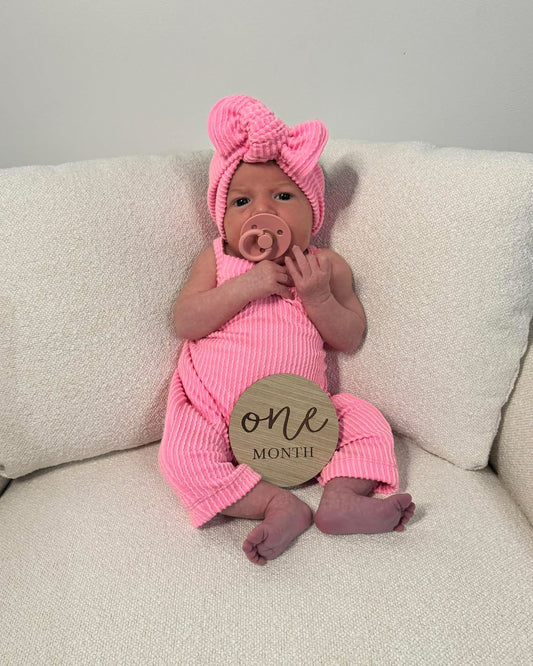 Barb Pink Urban Rib Bow