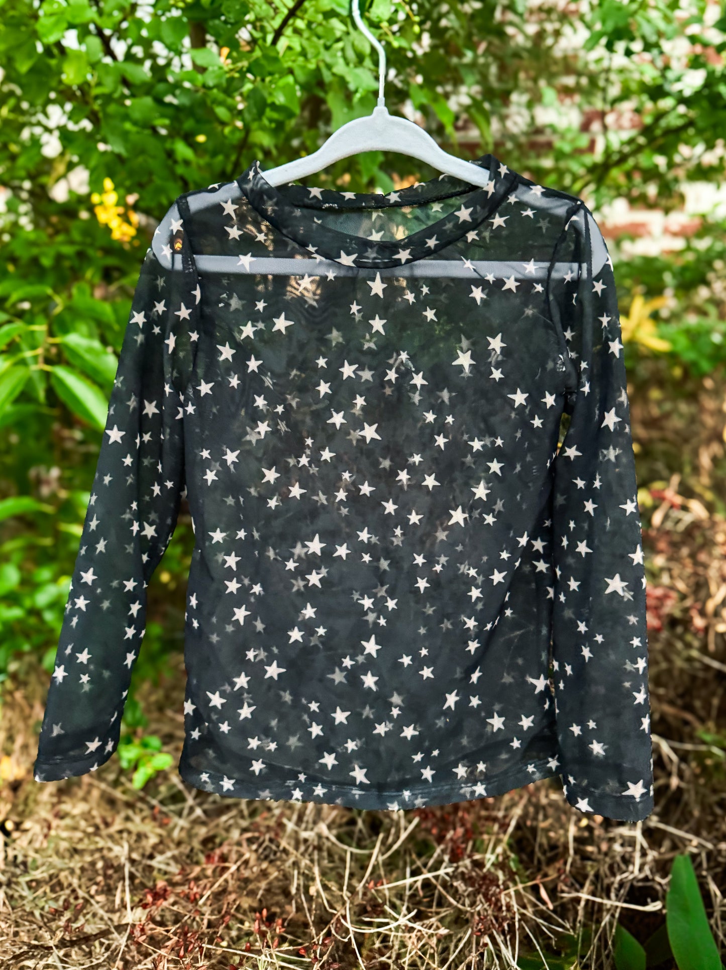Starry Night Mesh Top